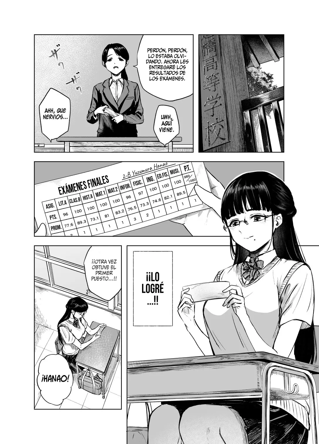 Yuutousei no Hankouki | La Fase Rebelde de la Estudiante de Honor capítulo 1 página 3