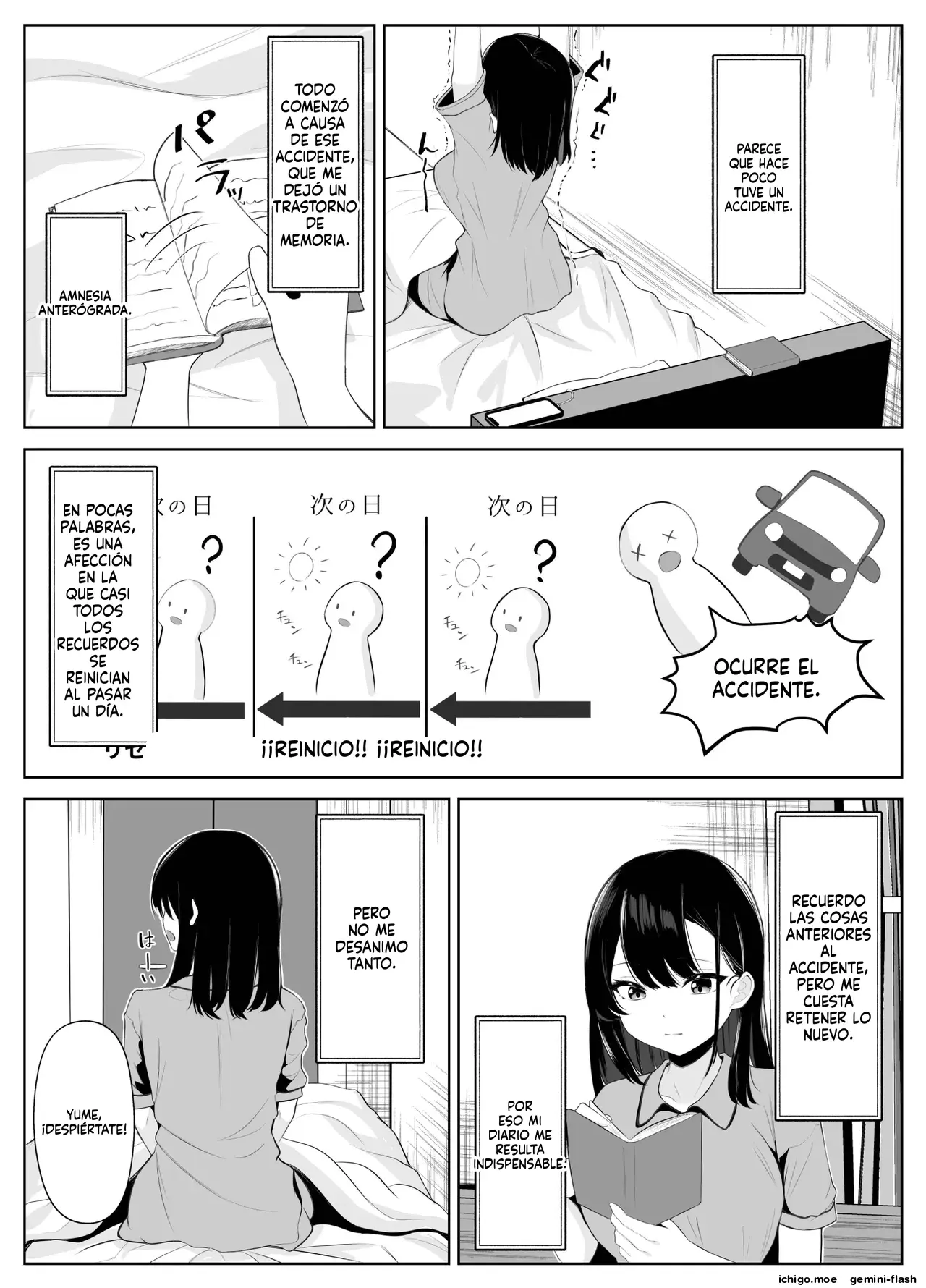 Soushitsu Kanojo ~Kioku Soushitsu no Kanojo ga Onna Senpai ni NTR made~ capítulo 1 página 5