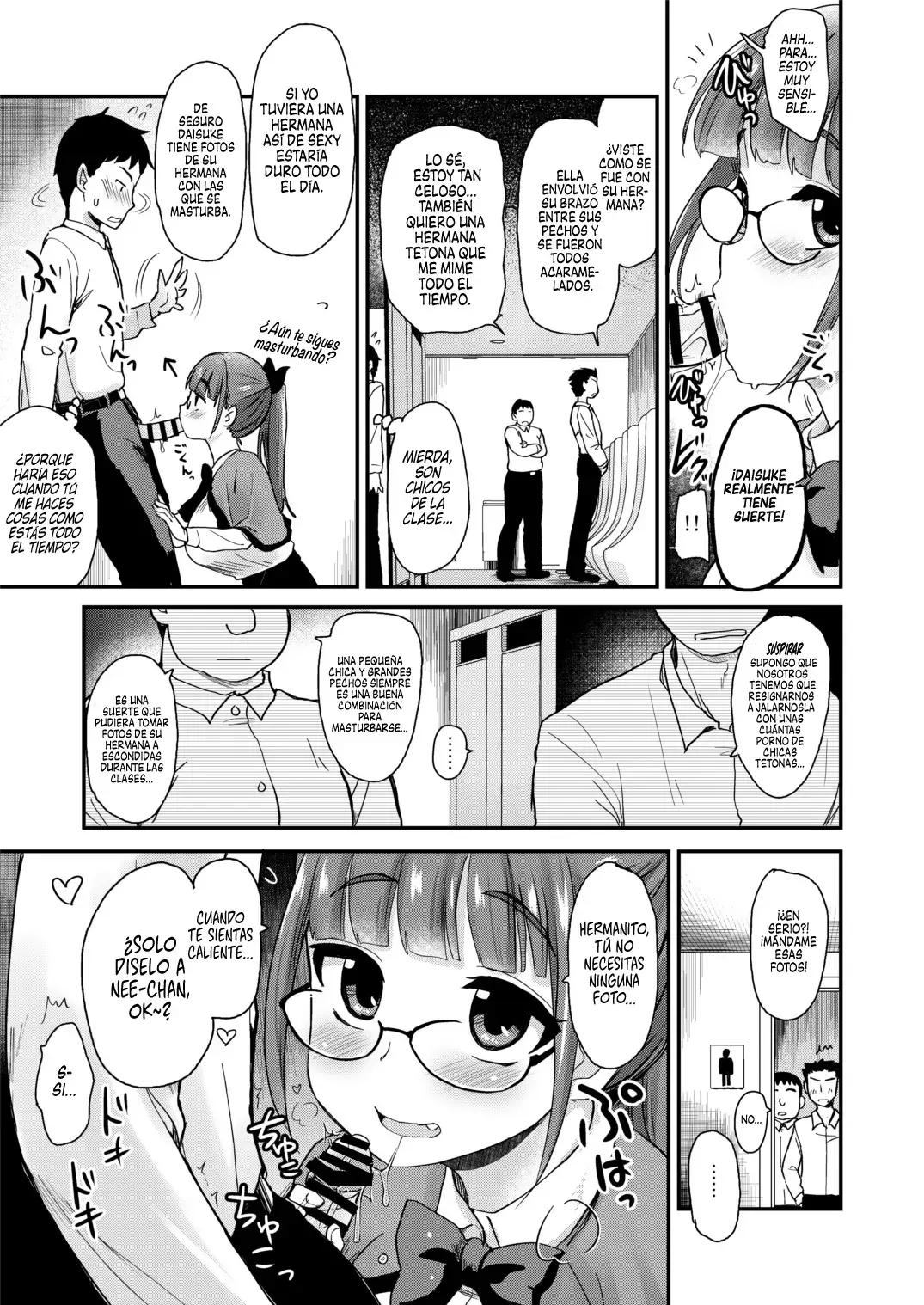 My Big Step-Sister Thinks That Big Sisters Should Take Care of Their Little Brother's Sexual Urges capítulo 1 página 9