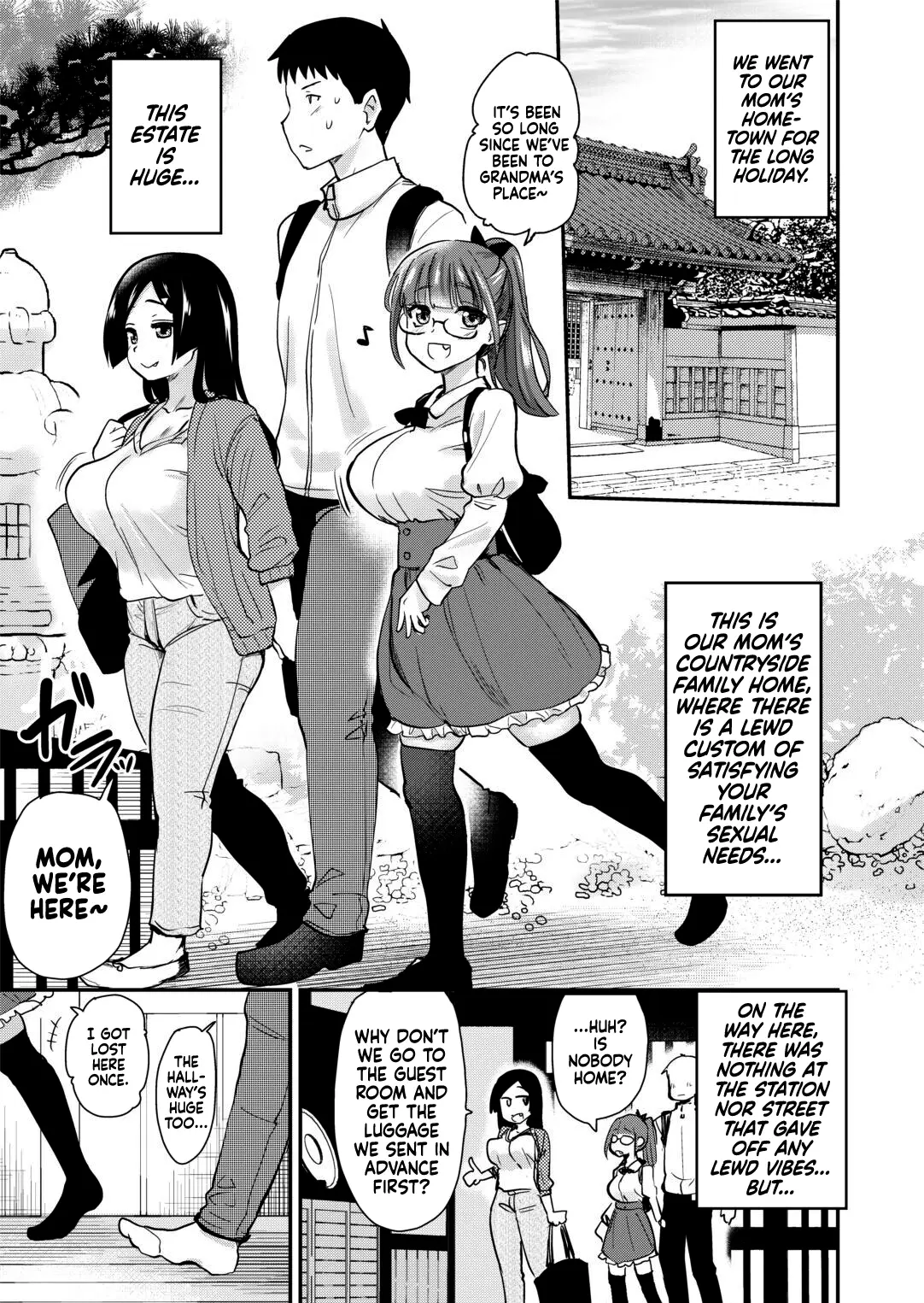 My Big Step-Sister Thinks That Big Sisters Should Take Care of Their Little Brother's Sexual Urges capítulo 1 página 234
