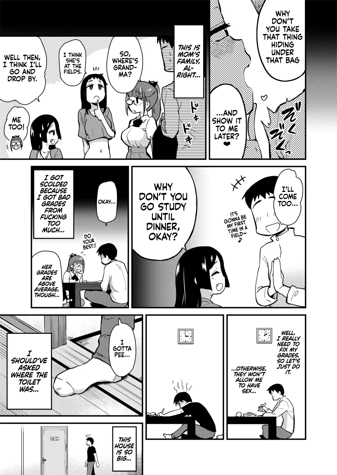 My Big Step-Sister Thinks That Big Sisters Should Take Care of Their Little Brother's Sexual Urges capítulo 1 página 258