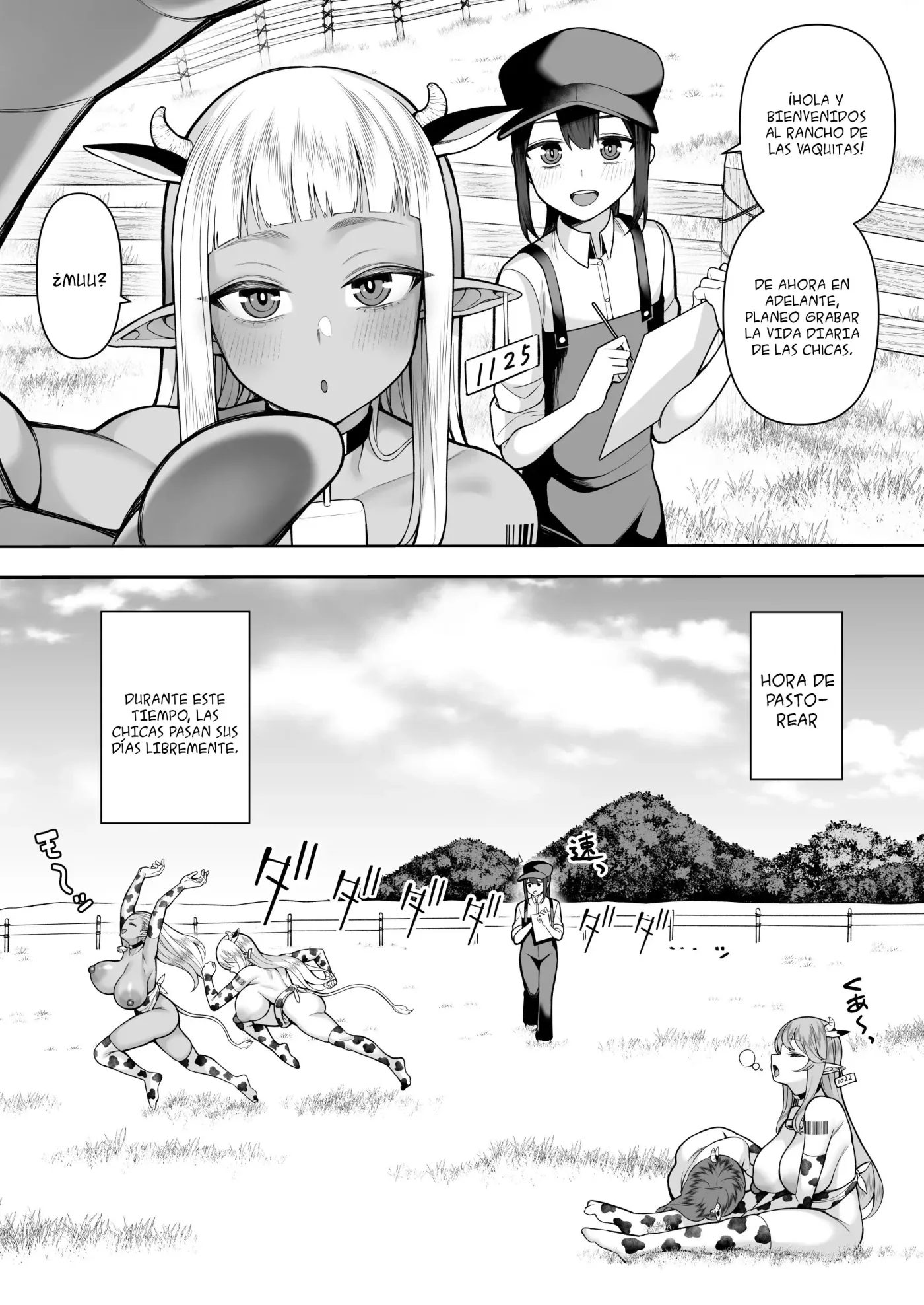 Nuugyuu Musume Bokujou Nisshi|El Diario de las Vaquitas capítulo 1 página 3