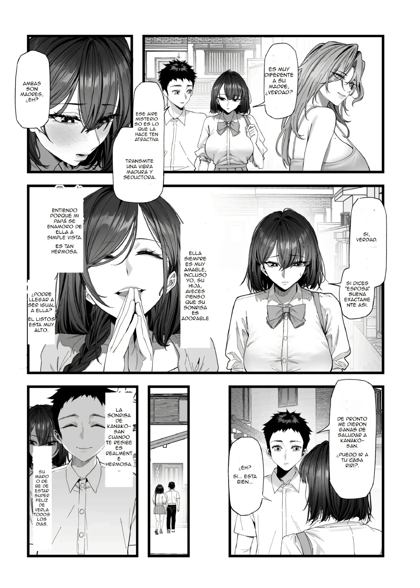 Netorare Saimin Apuri ~Somerare Mesu-nobi suru Haha-musume~｜Infidelidad Causada por una App de Hipnosis ~Madre e Hija Corrompidas y Actuando como Putas~ capítulo 1 página 11