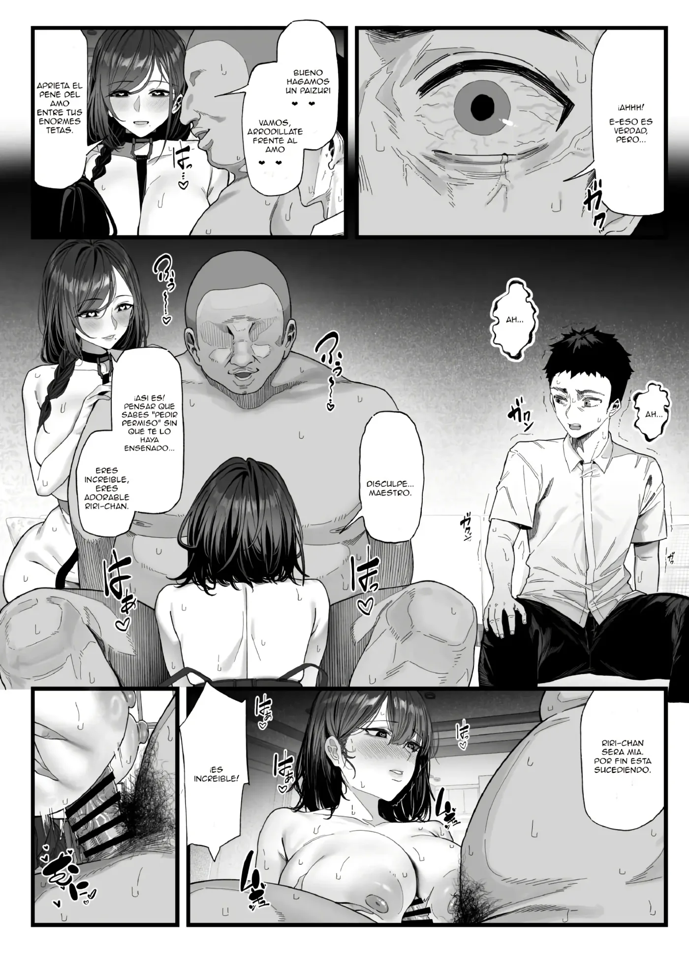 Netorare Saimin Apuri ~Somerare Mesu-nobi suru Haha-musume~｜Infidelidad Causada por una App de Hipnosis ~Madre e Hija Corrompidas y Actuando como Putas~ capítulo 1 página 34