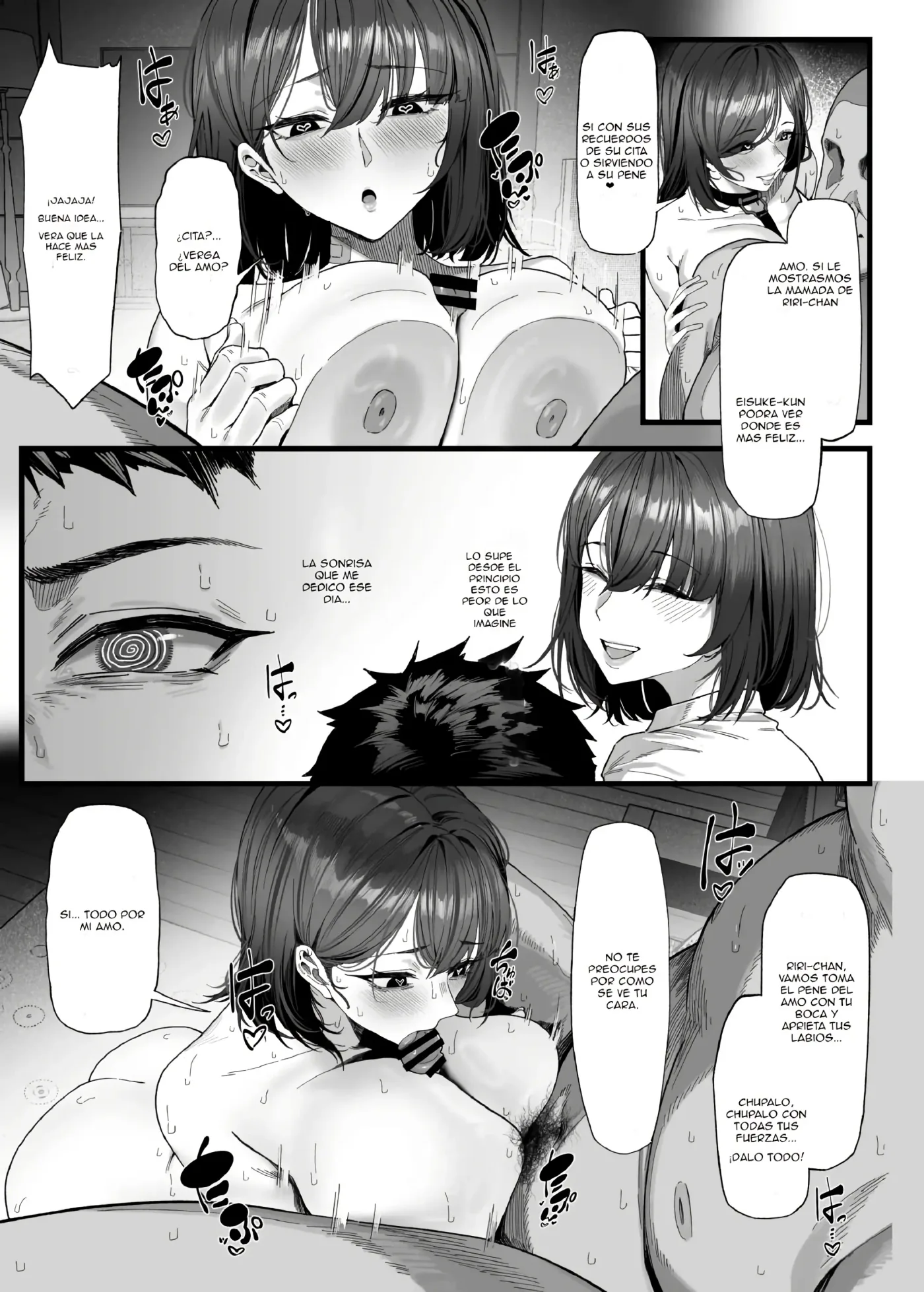 Netorare Saimin Apuri ~Somerare Mesu-nobi suru Haha-musume~｜Infidelidad Causada por una App de Hipnosis ~Madre e Hija Corrompidas y Actuando como Putas~ capítulo 1 página 37