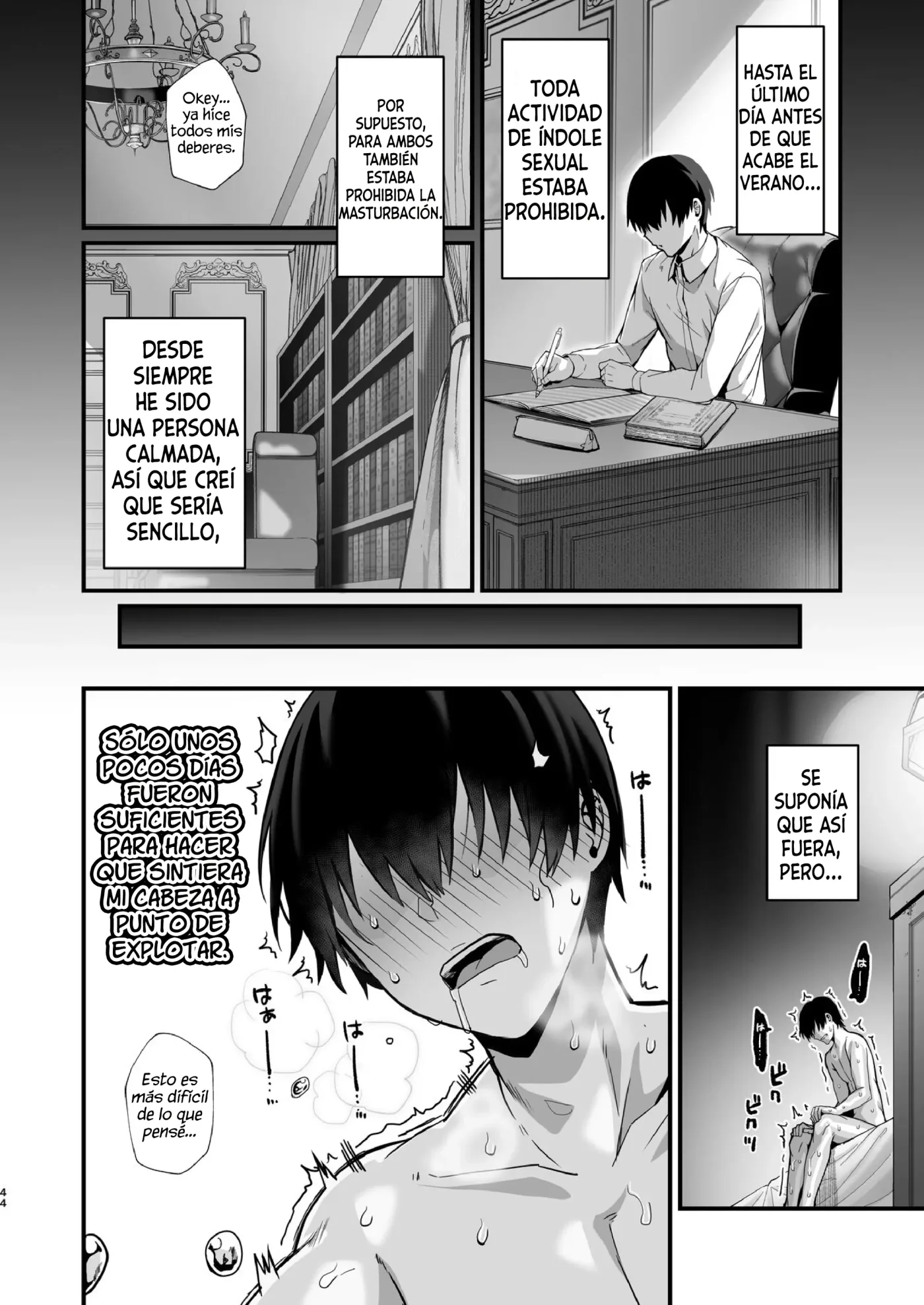 Love Maid -Yasashikute Amaama na Kyonyuu Ero Maid San to SEX Shimakuru Ohanashi-｜Love Maid -La hstoria de cómo tuve mucho sexo con mi mexy súper amante maid de grandes tetas- capítulo 1 página 44