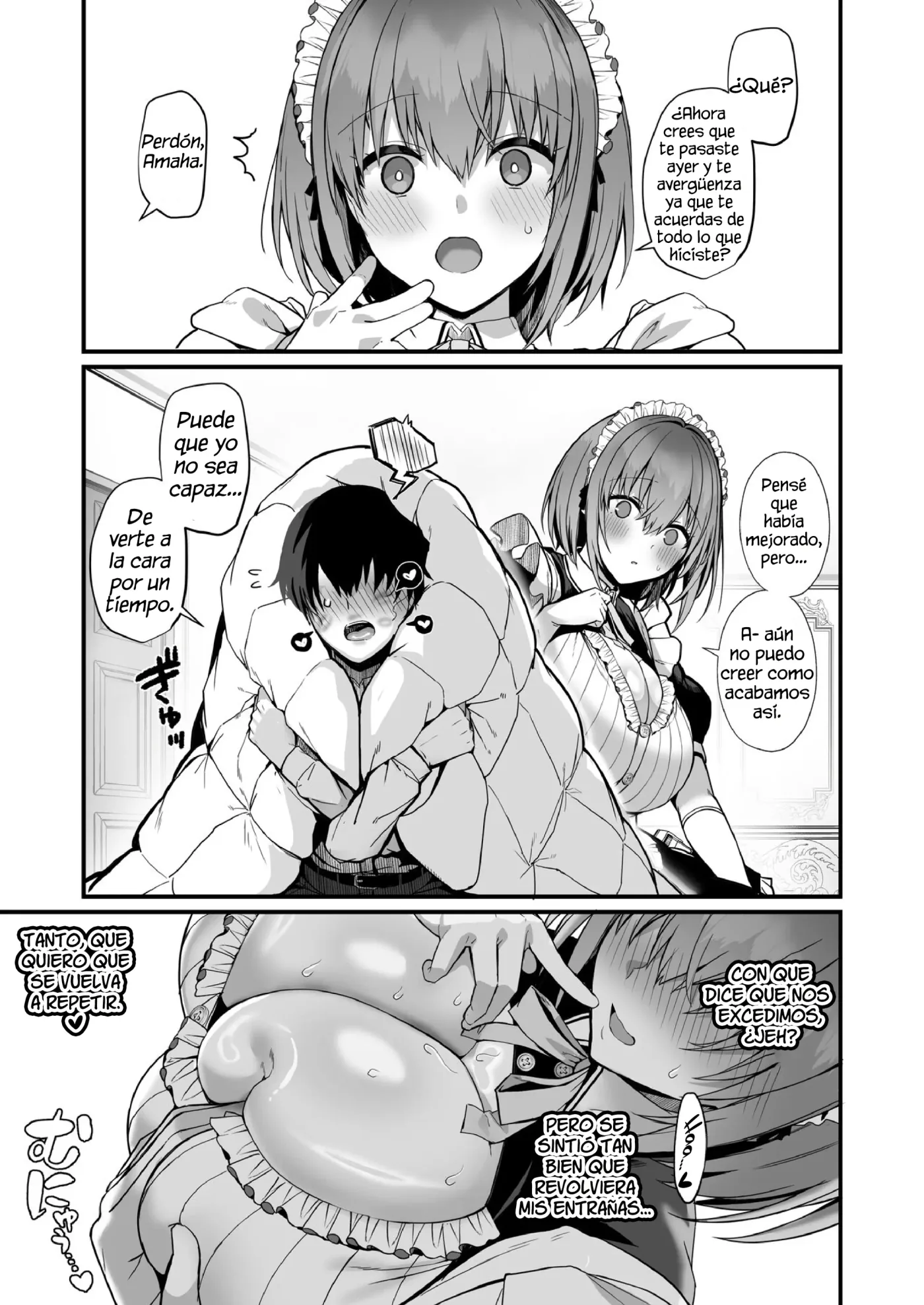 Love Maid -Yasashikute Amaama na Kyonyuu Ero Maid San to SEX Shimakuru Ohanashi-｜Love Maid -La hstoria de cómo tuve mucho sexo con mi mexy súper amante maid de grandes tetas- capítulo 1 página 67