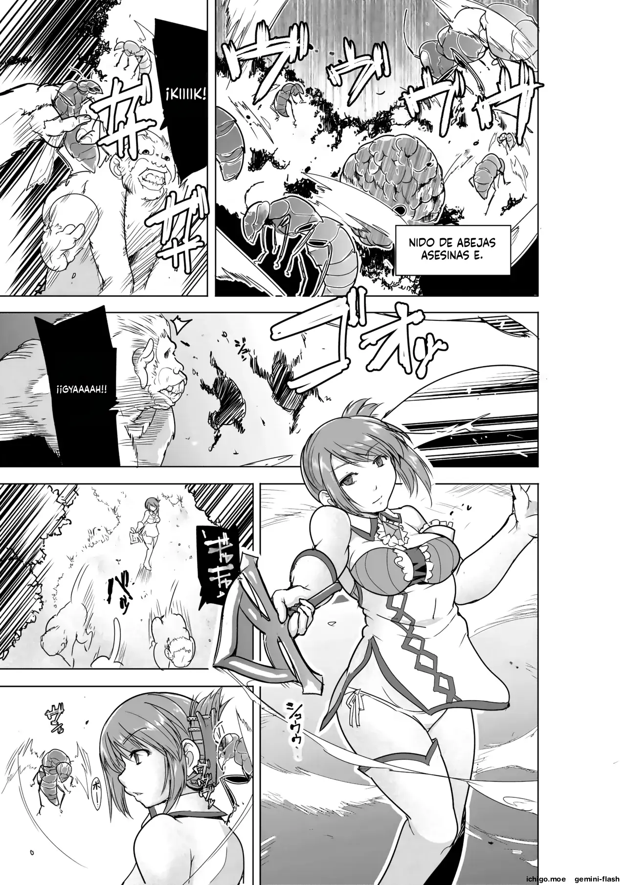 28 - Dungeon Travelers - Minna no Himegoto BAD end 4 (Spanish) MTL capítulo 1 página 6