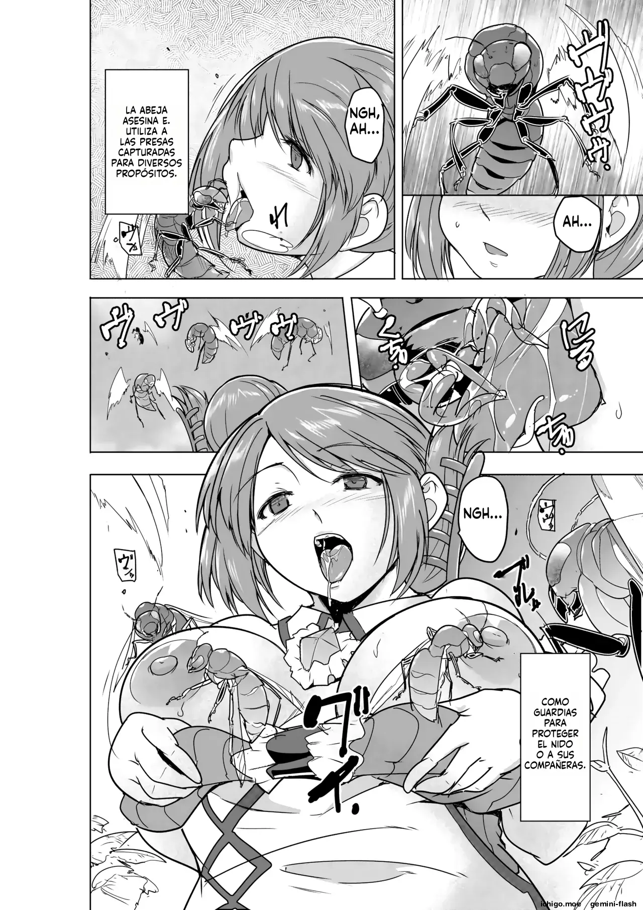 28 - Dungeon Travelers - Minna no Himegoto BAD end 4 (Spanish) MTL capítulo 1 página 7