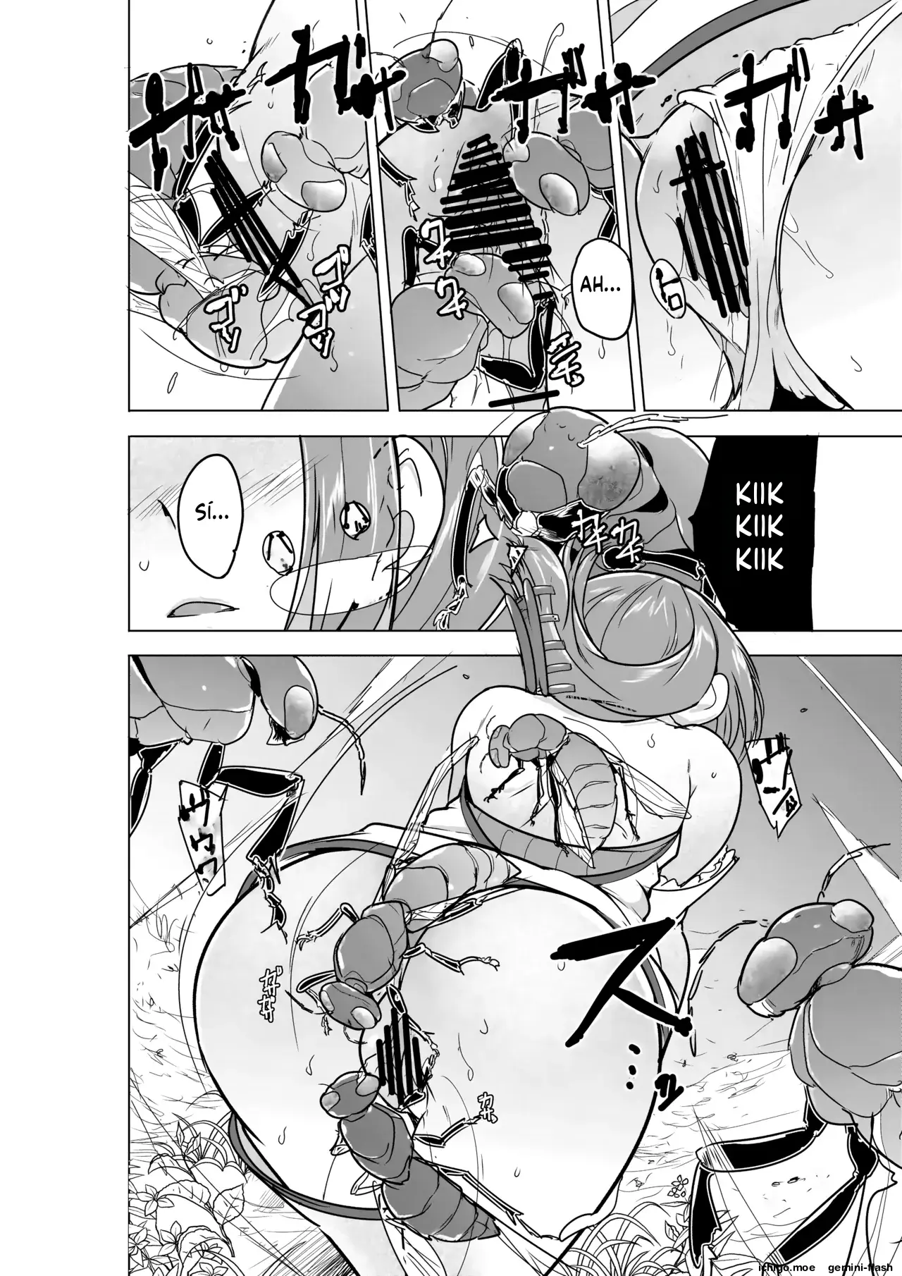 28 - Dungeon Travelers - Minna no Himegoto BAD end 4 (Spanish) MTL capítulo 1 página 9
