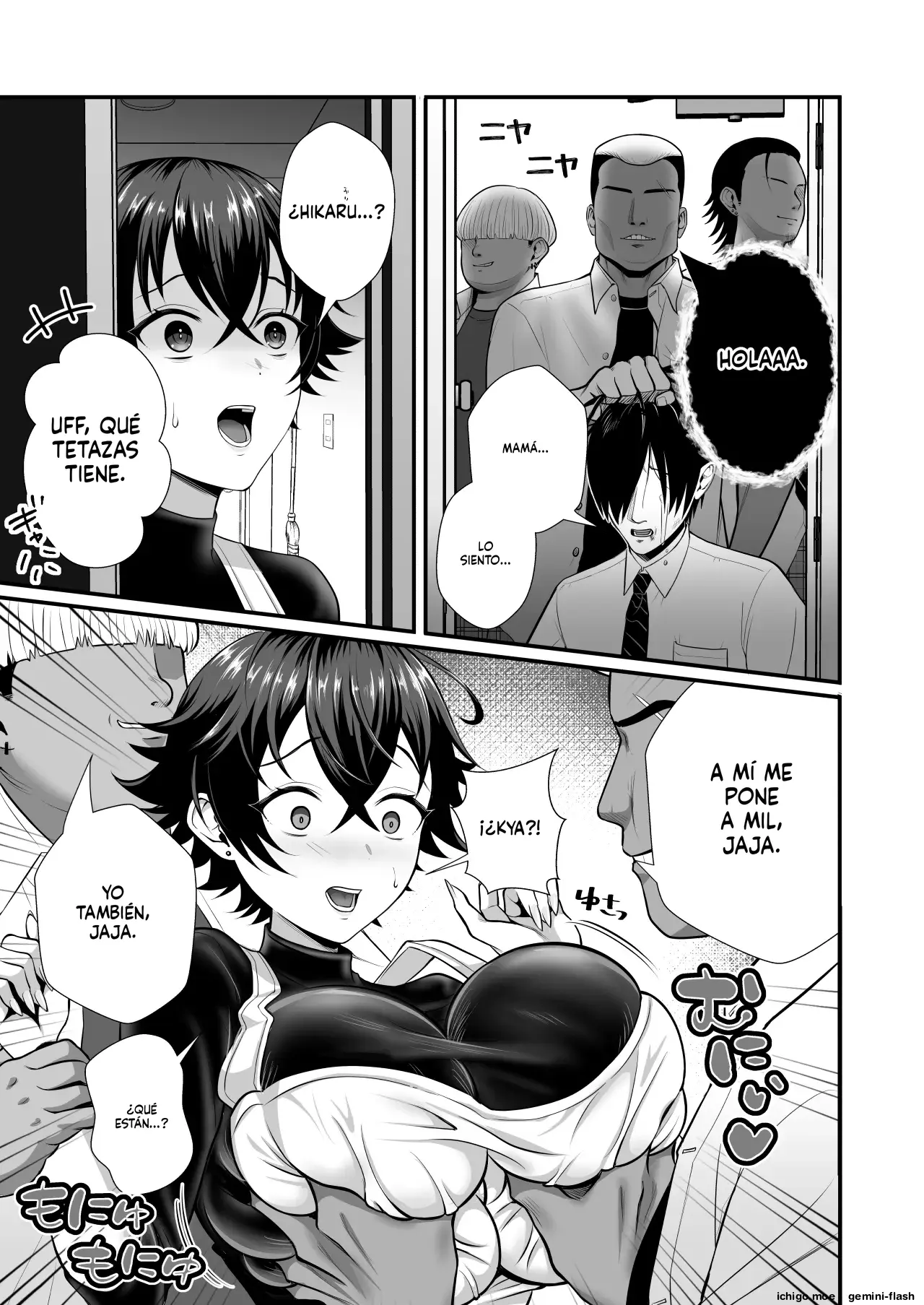 12-Nenkan Chinpo Tachishiteta Shin Mama ga Musuko no Doukyuusei ni Netorare (Spanish) MTL capítulo 1 página 4