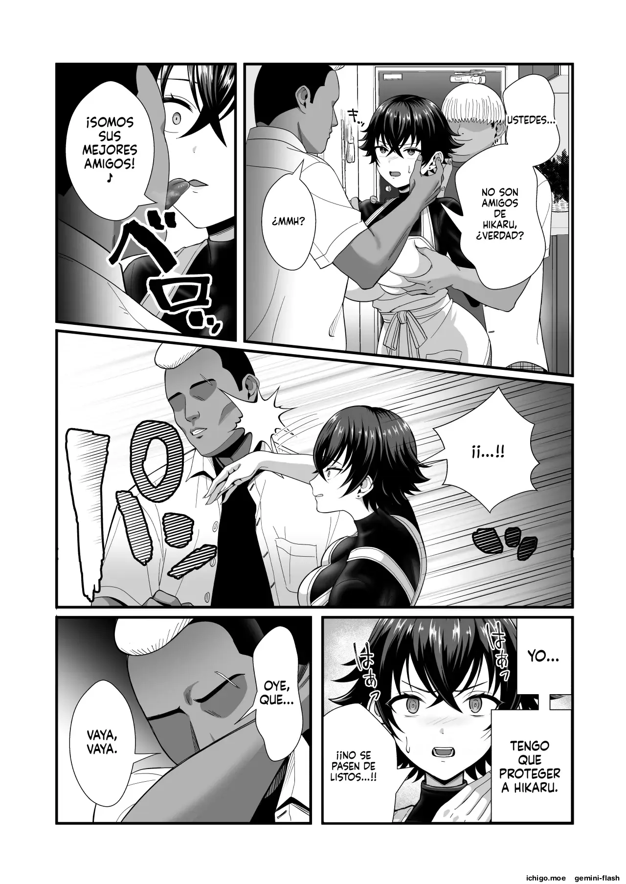 12-Nenkan Chinpo Tachishiteta Shin Mama ga Musuko no Doukyuusei ni Netorare (Spanish) MTL capítulo 1 página 5