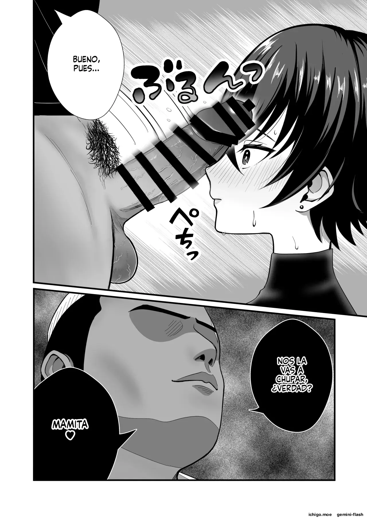 12-Nenkan Chinpo Tachishiteta Shin Mama ga Musuko no Doukyuusei ni Netorare (Spanish) MTL capítulo 1 página 9