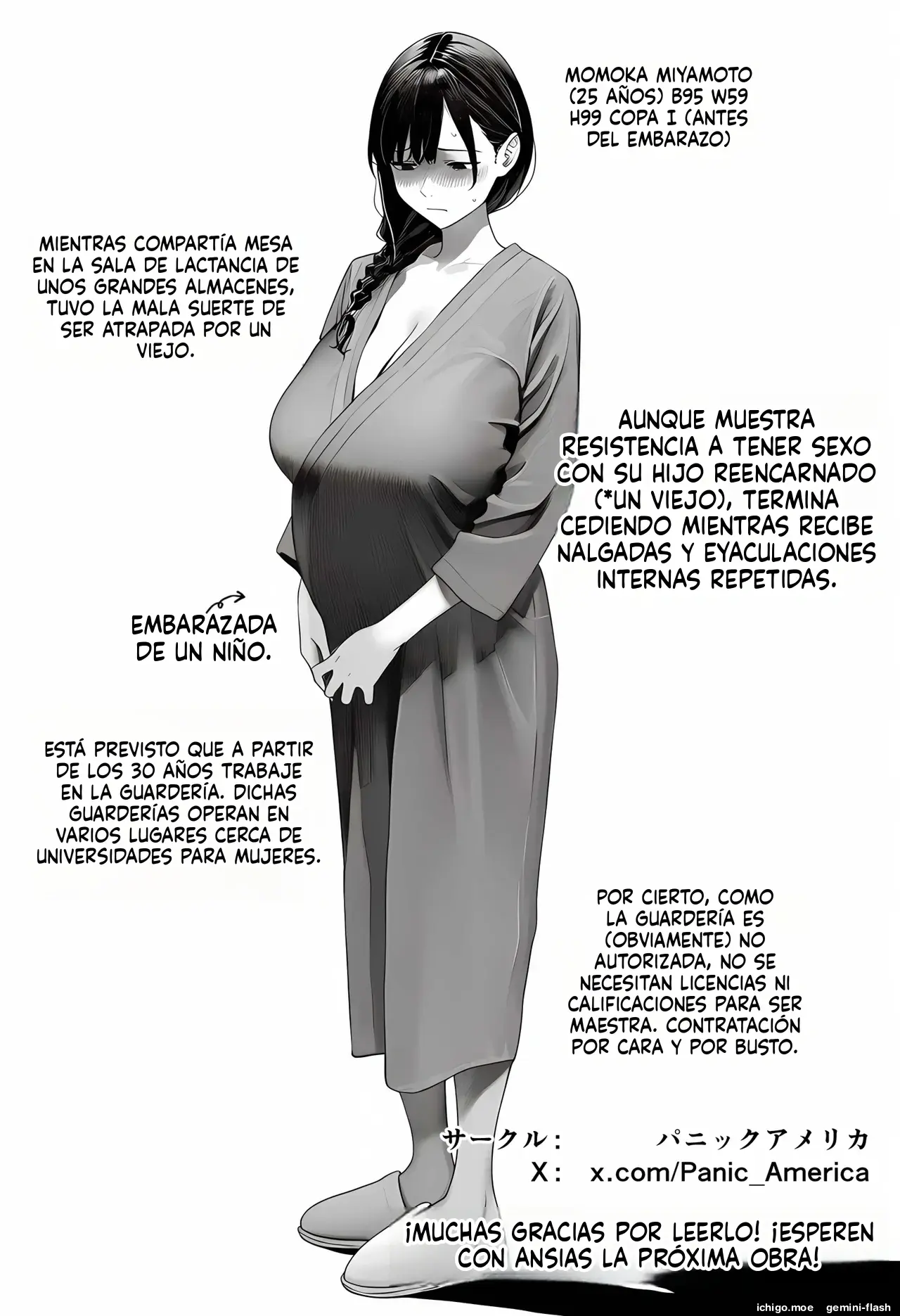 Aka-chan Umarenaoshi Appli de Tensei Restart! Kyonyuu Mama-tachi Iinari Haramase Sukihoudai 3 (Spanish) MTL capítulo 1 página 64