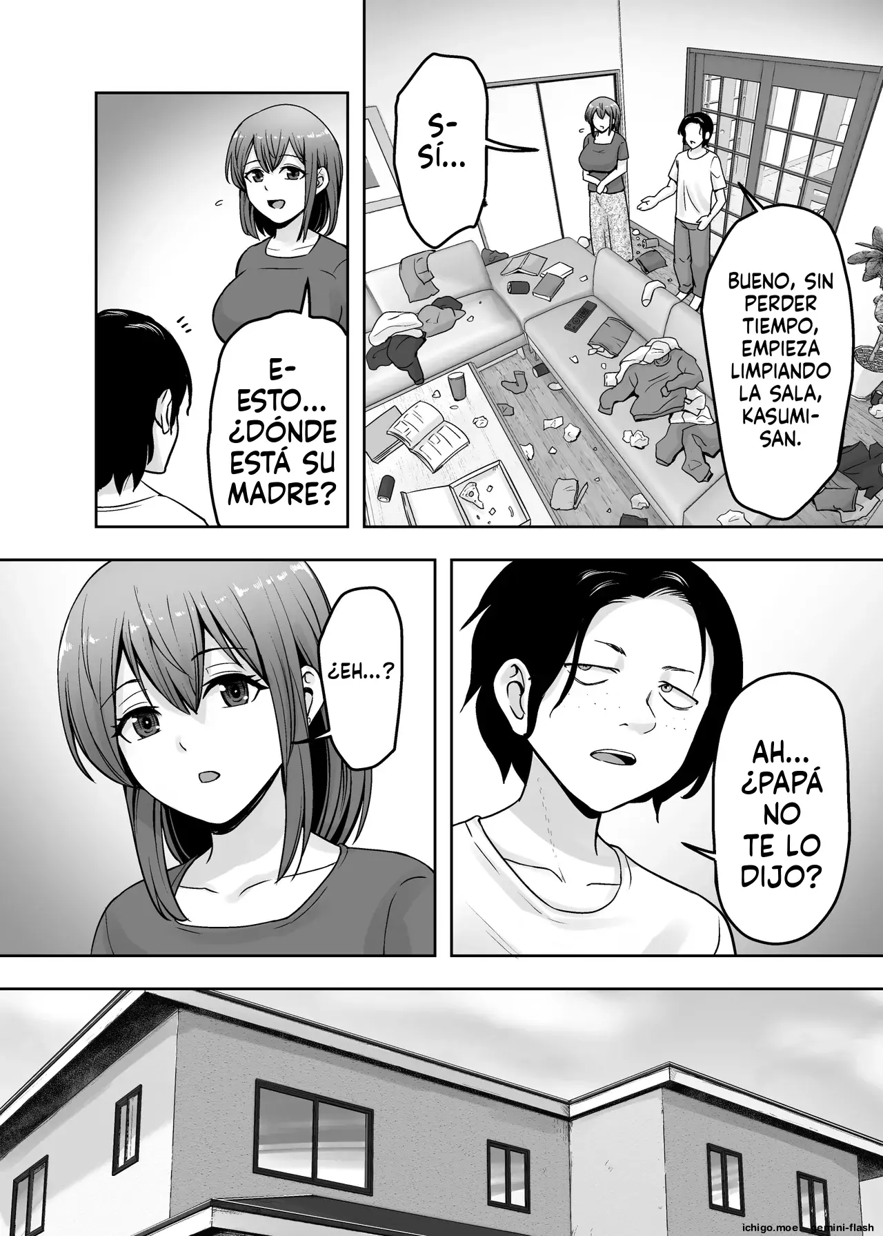 Aisuru Tsuma ga Zetsurin Shachou no Te ni Ochita Sono Hi 1 (Spanish) MTL capítulo 1 página 13