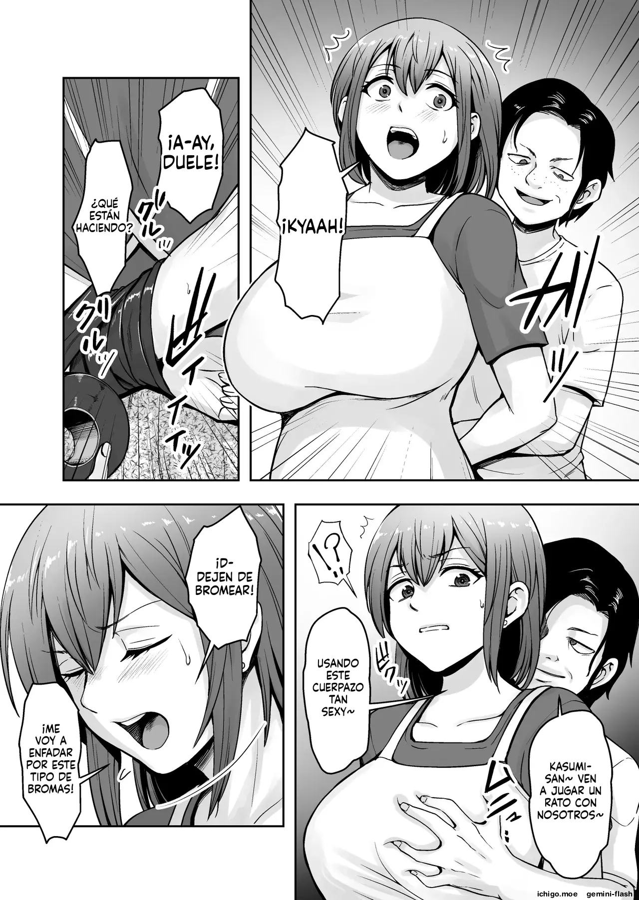 Aisuru Tsuma ga Zetsurin Shachou no Te ni Ochita Sono Hi 1 (Spanish) MTL capítulo 1 página 17