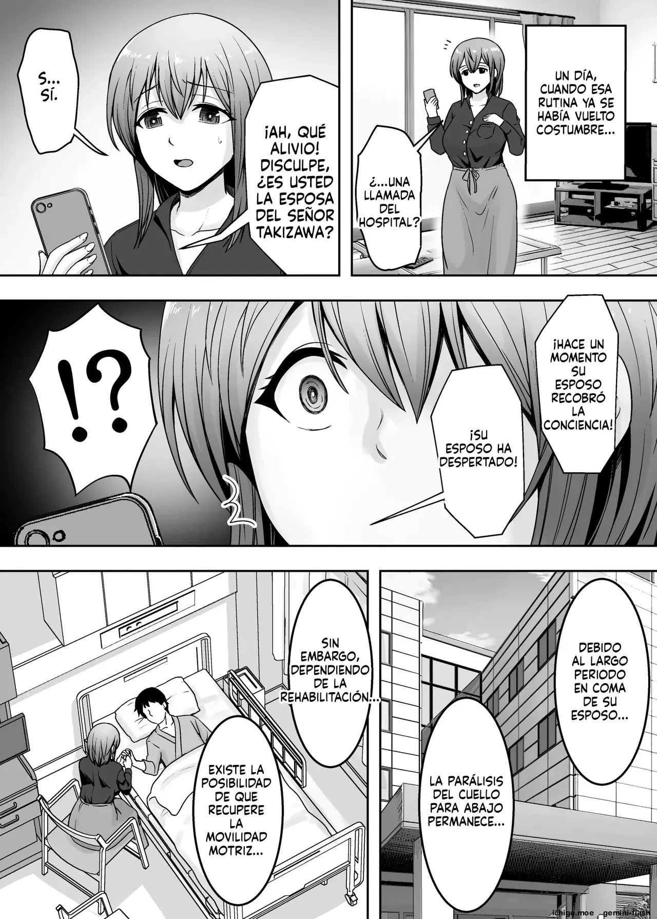 Aisuru Tsuma ga Zetsurin Shachou no Te ni Ochita Sono Hi 1 (Spanish) MTL capítulo 1 página 44