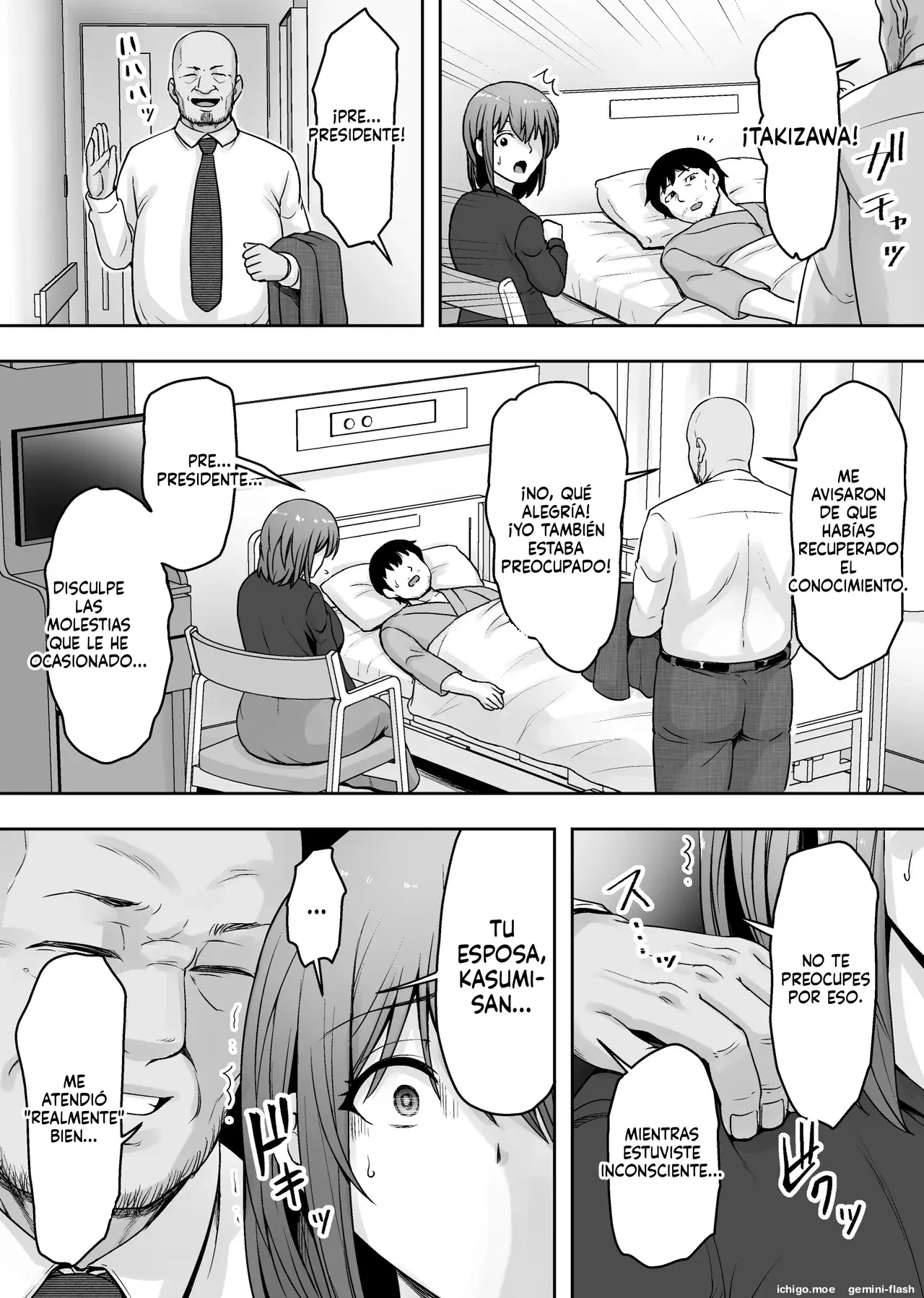 Aisuru Tsuma ga Zetsurin Shachou no Te ni Ochita Sono Hi 1 (Spanish) MTL capítulo 1 página 46