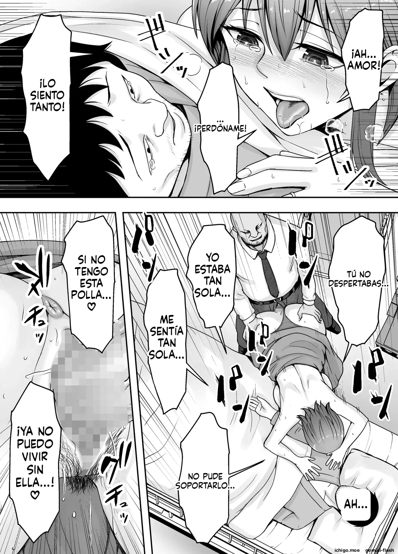 Aisuru Tsuma ga Zetsurin Shachou no Te ni Ochita Sono Hi 1 (Spanish) MTL capítulo 1 página 52
