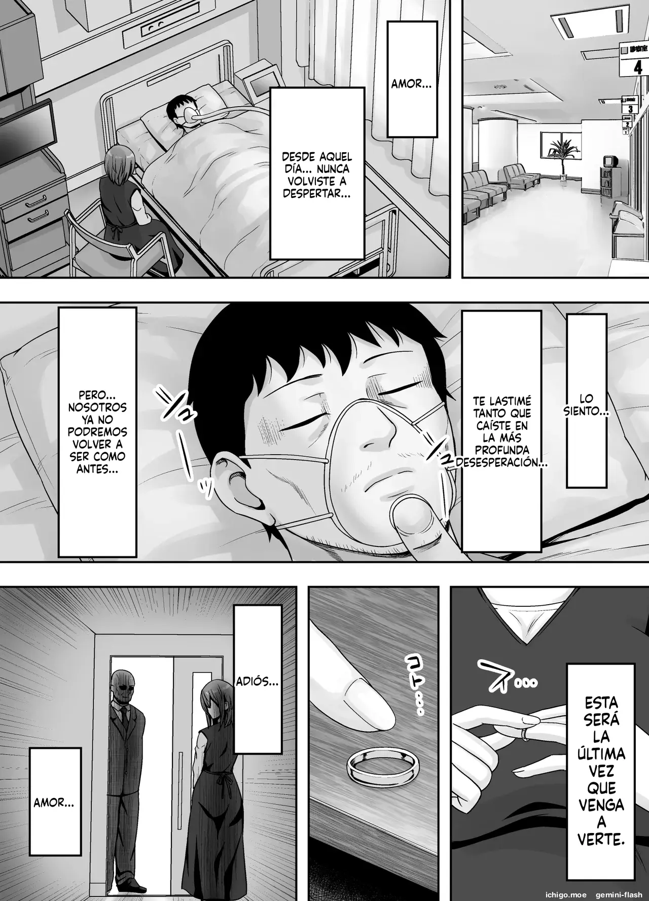 Aisuru Tsuma ga Zetsurin Shachou no Te ni Ochita Sono Hi 1 (Spanish) MTL capítulo 1 página 56
