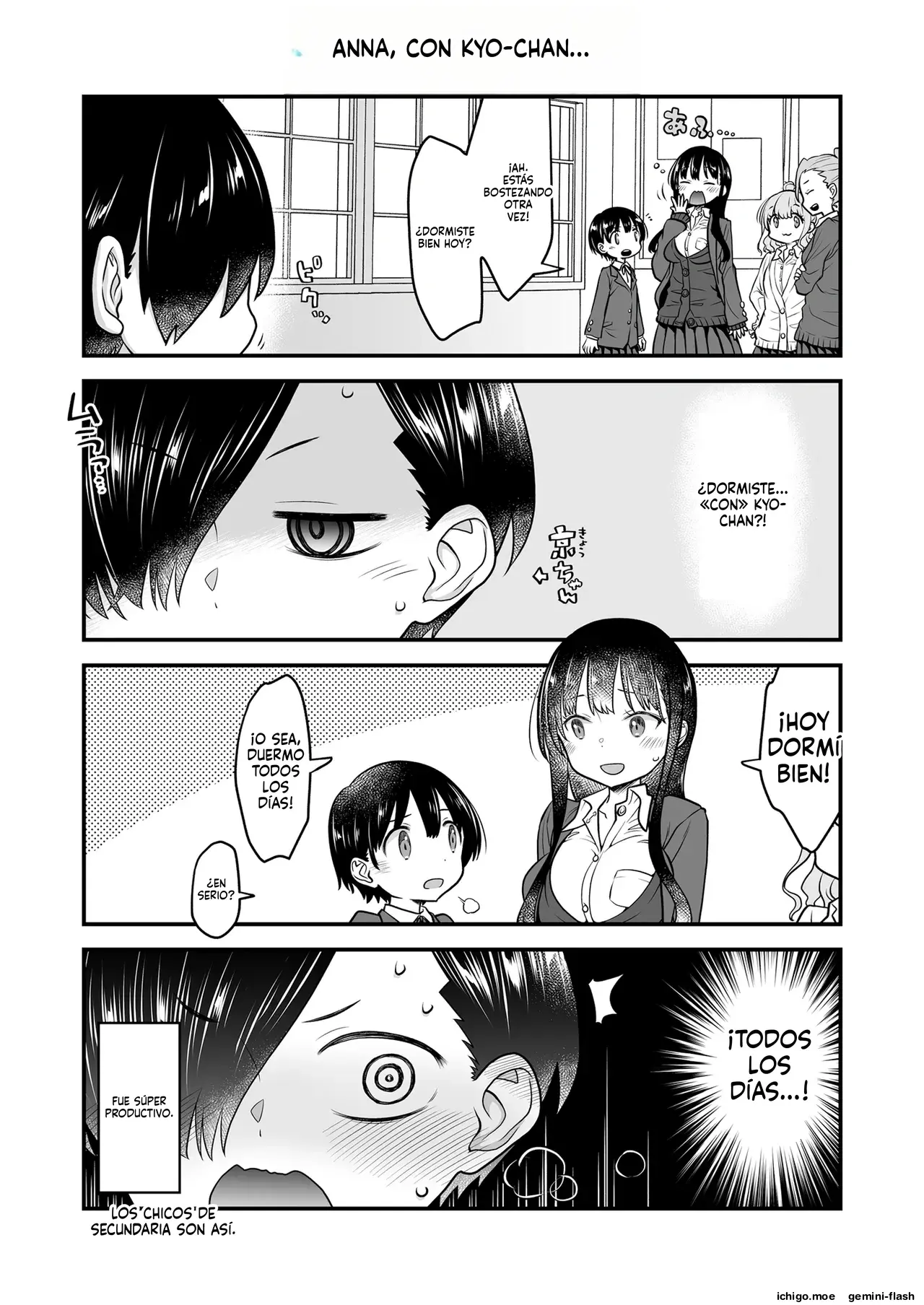 Anna, Kyou-chan to Naa (Spanish) MTL capítulo 1 página 3