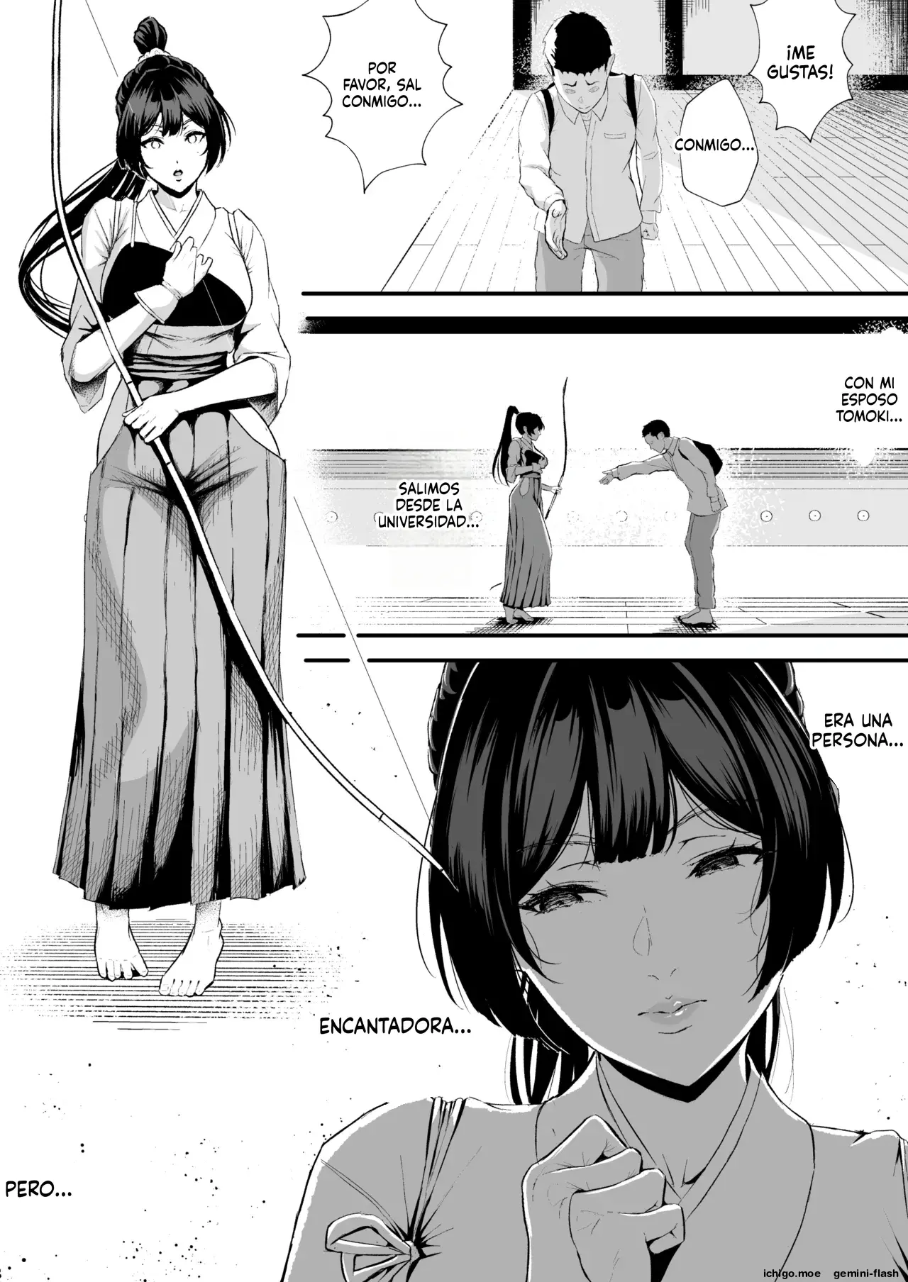 Cool-kei Hitozuma OL Netorare Nikki (Spanish) MTL capítulo 1 página 3
