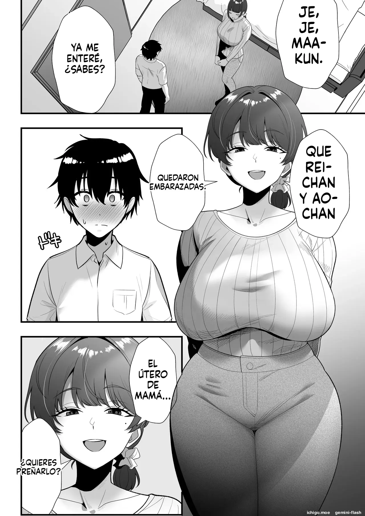 Mama Tomo Harem 2 (Spanish) MTL capítulo 1 página 25