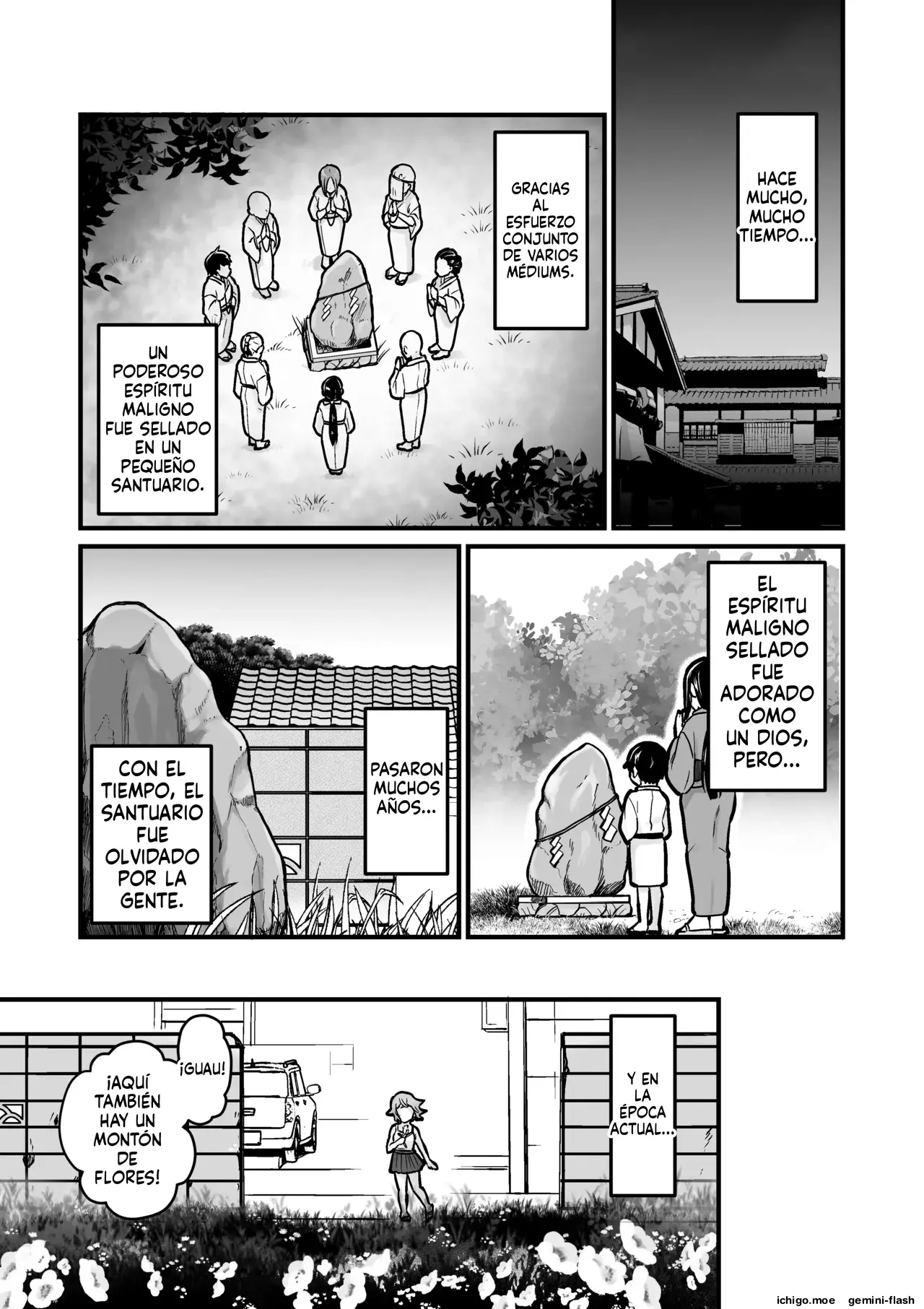 Akuryo no jutai (Spanish) MTL capítulo 1 página 35