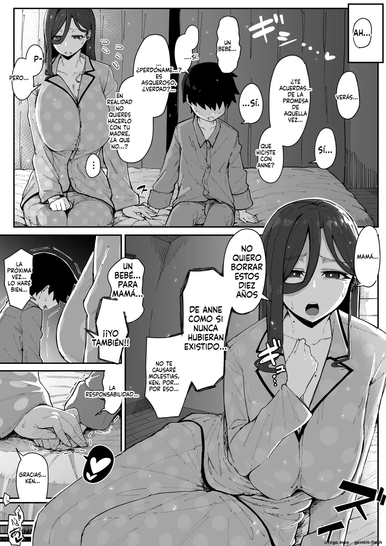 Android wa Boshi de Tsugau Yume o Miru ka + Omake (Spanish) MTL capítulo 1 página 119
