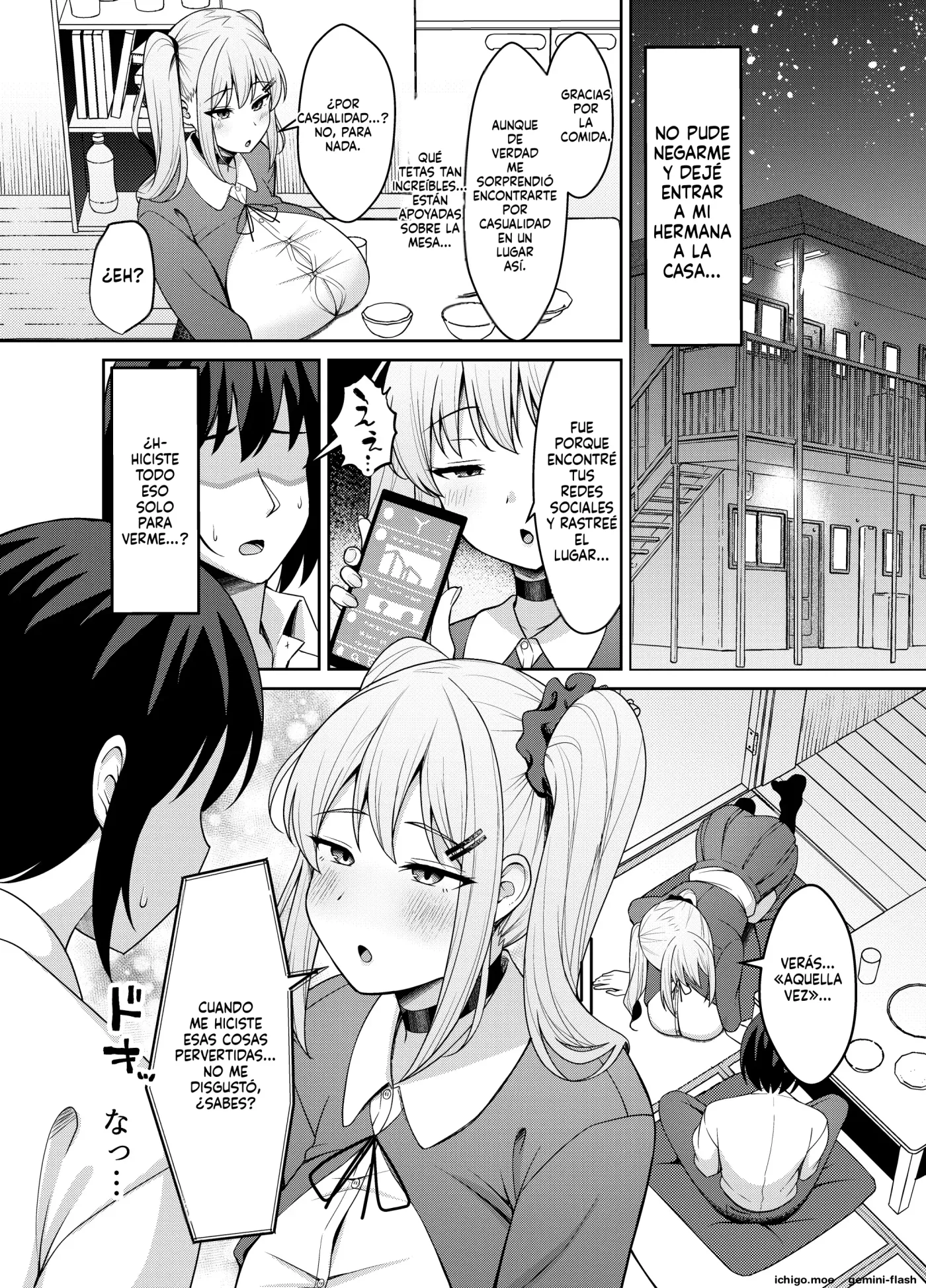 Ani Love Koushitsudo Chounyuu Imouto ni Semararete Haramasechau Hanashi (Spanish) MTL capítulo 1 página 5