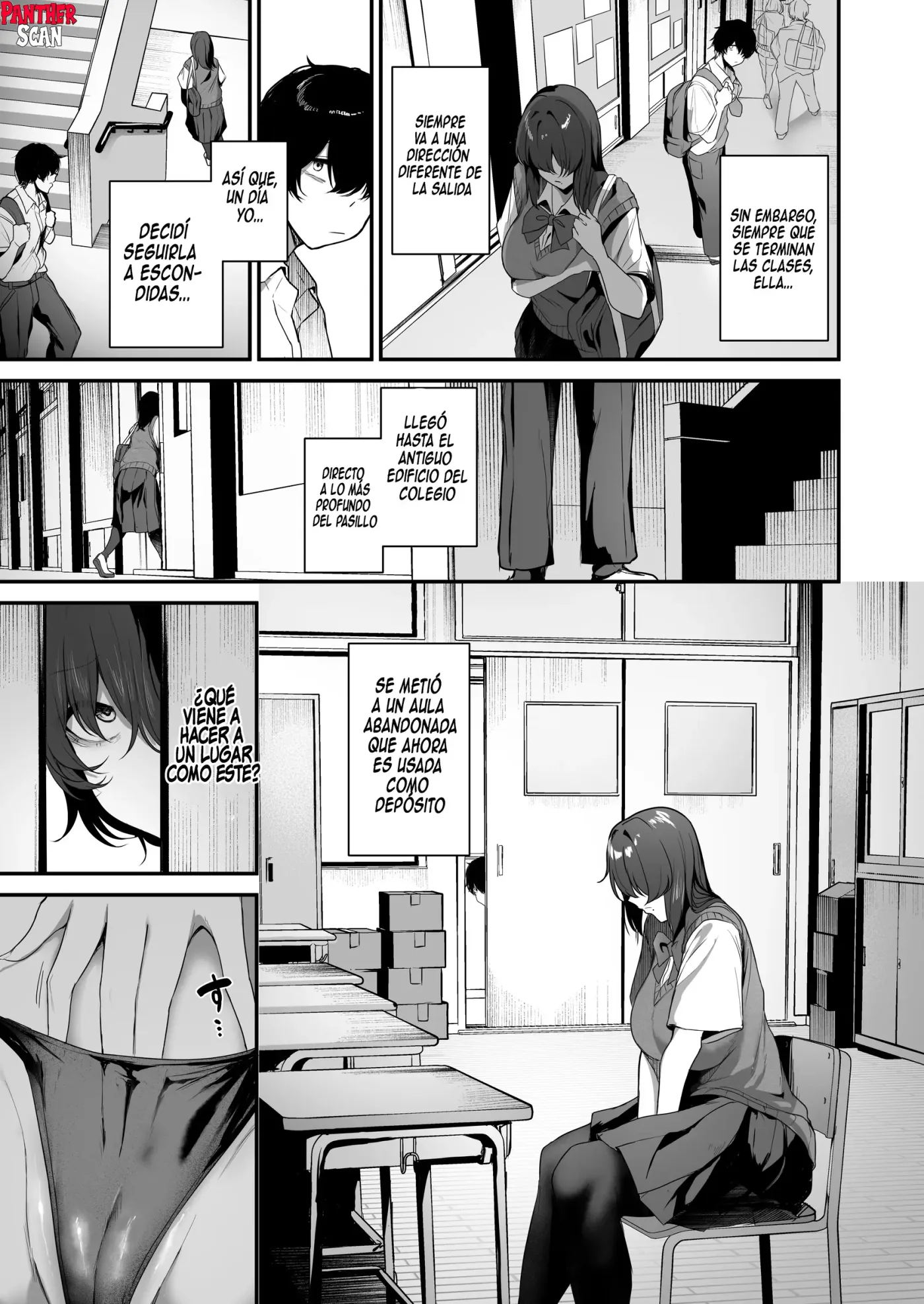 Bocchi InCha na Kagemori-san Jitsu wa Hazukashigari no Dosukebe da to Shitteru no wa Ore Hitori | Soy el unico que sabe que la chica de clase Kagemori San es una timida y pervertida capítulo 1 página 4