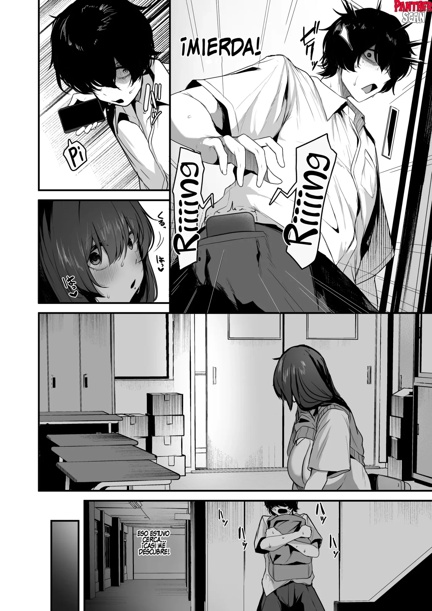 Bocchi InCha na Kagemori-san Jitsu wa Hazukashigari no Dosukebe da to Shitteru no wa Ore Hitori | Soy el unico que sabe que la chica de clase Kagemori San es una timida y pervertida capítulo 1 página 9