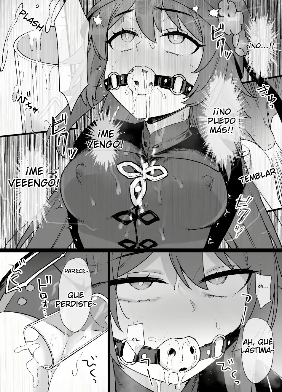 Genshin Impact Hu Tao Chikubi Zeme Manga capítulo 1 página 5