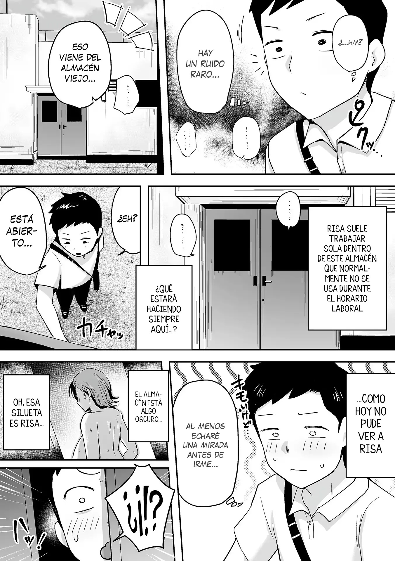 A La Señora Risa Le Gusta Desnudarse capítulo 1 página 5