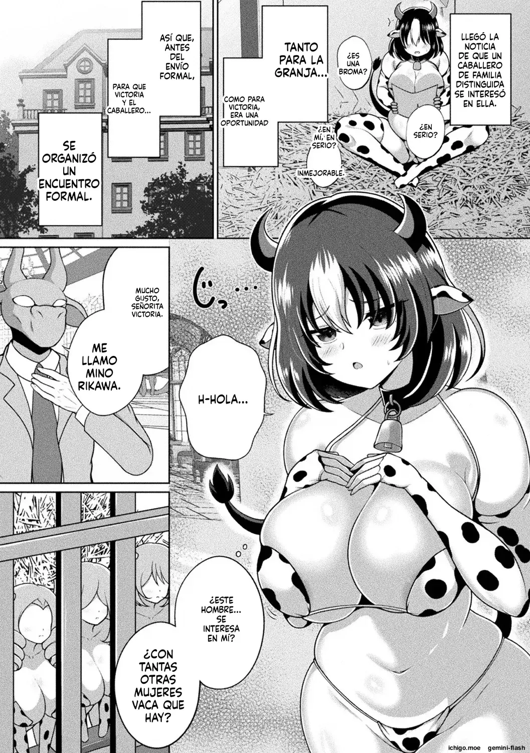 Bessatsu Comic Unreal Ningen Bokujou Hen Vol. 10 (Spanish) MTL capítulo 1 página 6