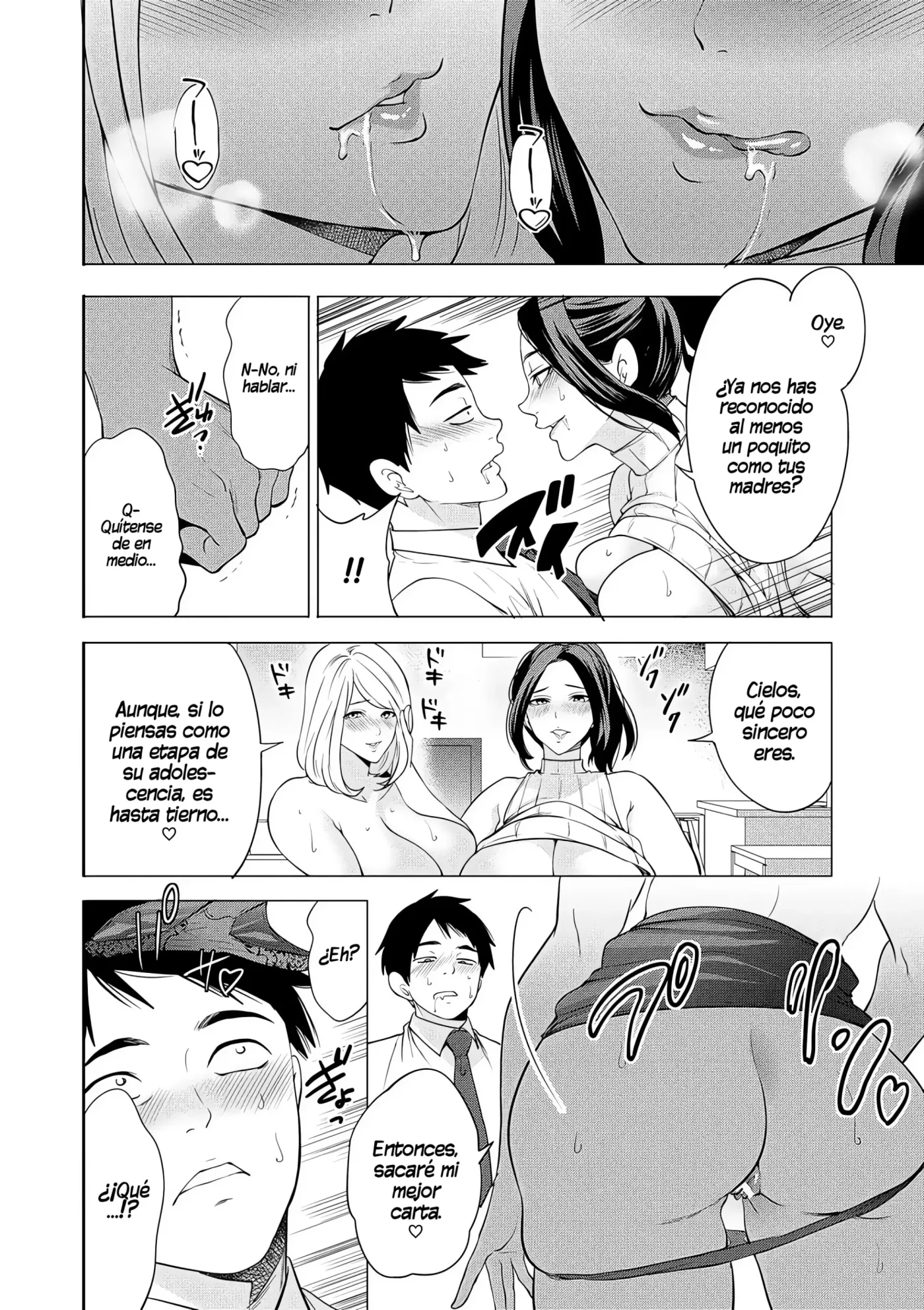 Ero Mama ~Erosugiru Hahaoya ga Futari dekita Hanashi~|Mamis♥Eróticas ~La Historia de Cómo Acabé Teniendo Dos Madres Súper Pervertidas~ capítulo 1 página 24
