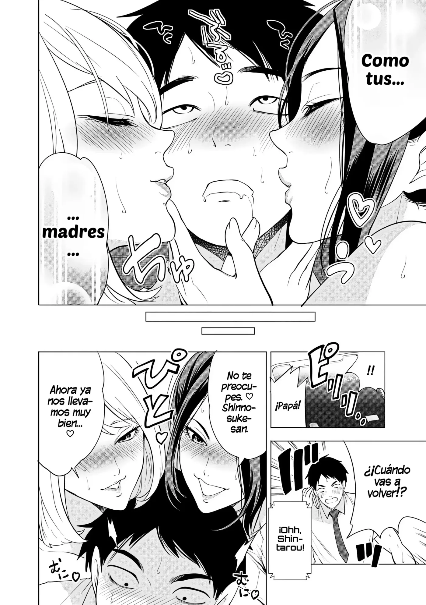 Ero Mama ~Erosugiru Hahaoya ga Futari dekita Hanashi~|Mamis♥Eróticas ~La Historia de Cómo Acabé Teniendo Dos Madres Súper Pervertidas~ capítulo 1 página 40
