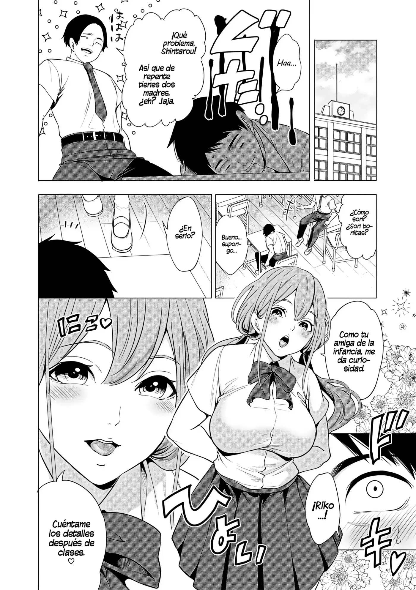 Ero Mama ~Erosugiru Hahaoya ga Futari dekita Hanashi~|Mamis♥Eróticas ~La Historia de Cómo Acabé Teniendo Dos Madres Súper Pervertidas~ capítulo 1 página 46