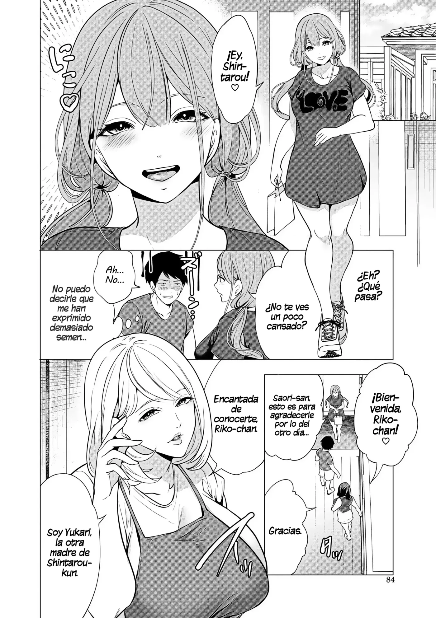 Ero Mama ~Erosugiru Hahaoya ga Futari dekita Hanashi~|Mamis♥Eróticas ~La Historia de Cómo Acabé Teniendo Dos Madres Súper Pervertidas~ capítulo 1 página 84