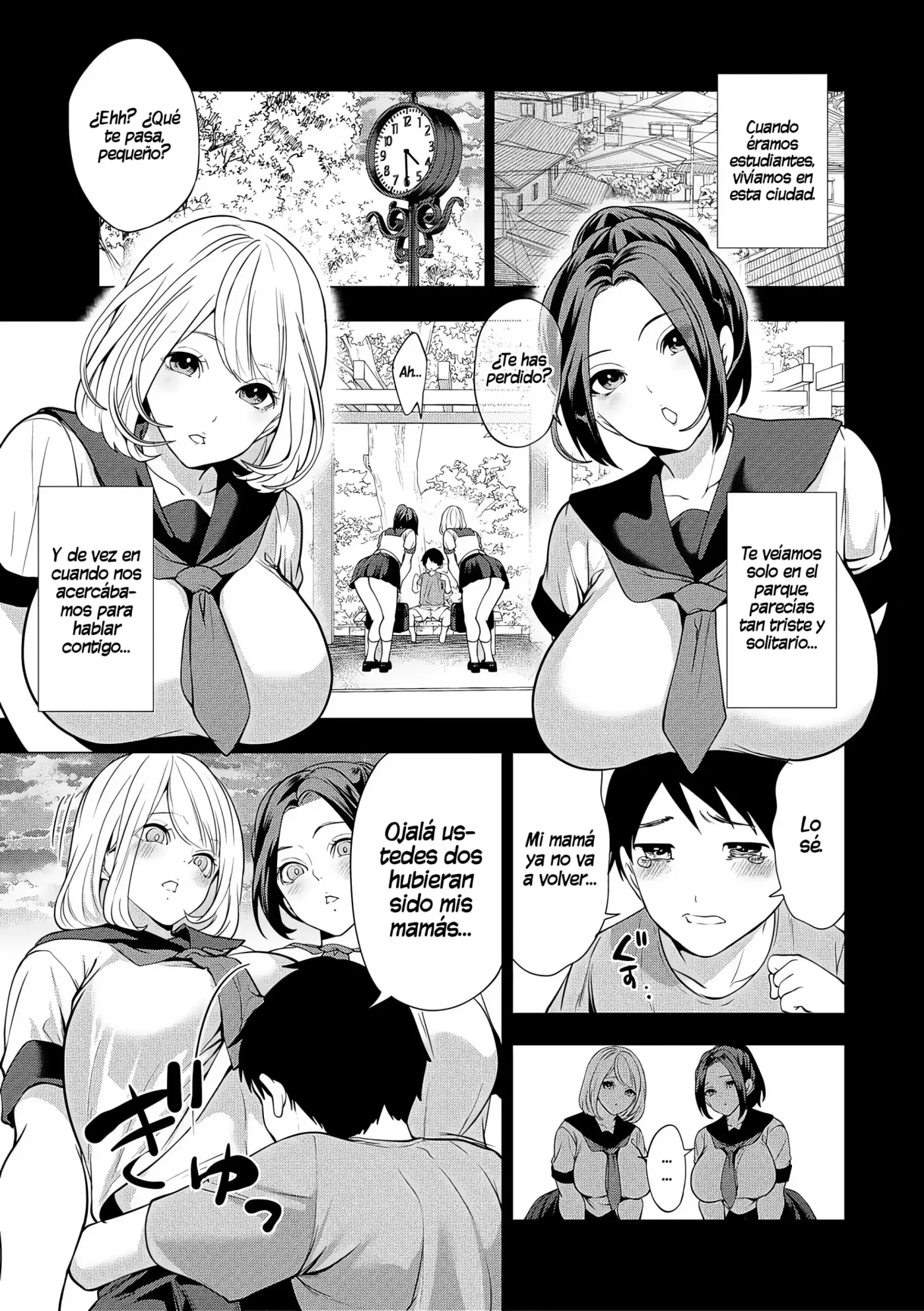 Ero Mama ~Erosugiru Hahaoya ga Futari dekita Hanashi~|Mamis♥Eróticas ~La Historia de Cómo Acabé Teniendo Dos Madres Súper Pervertidas~ capítulo 1 página 121