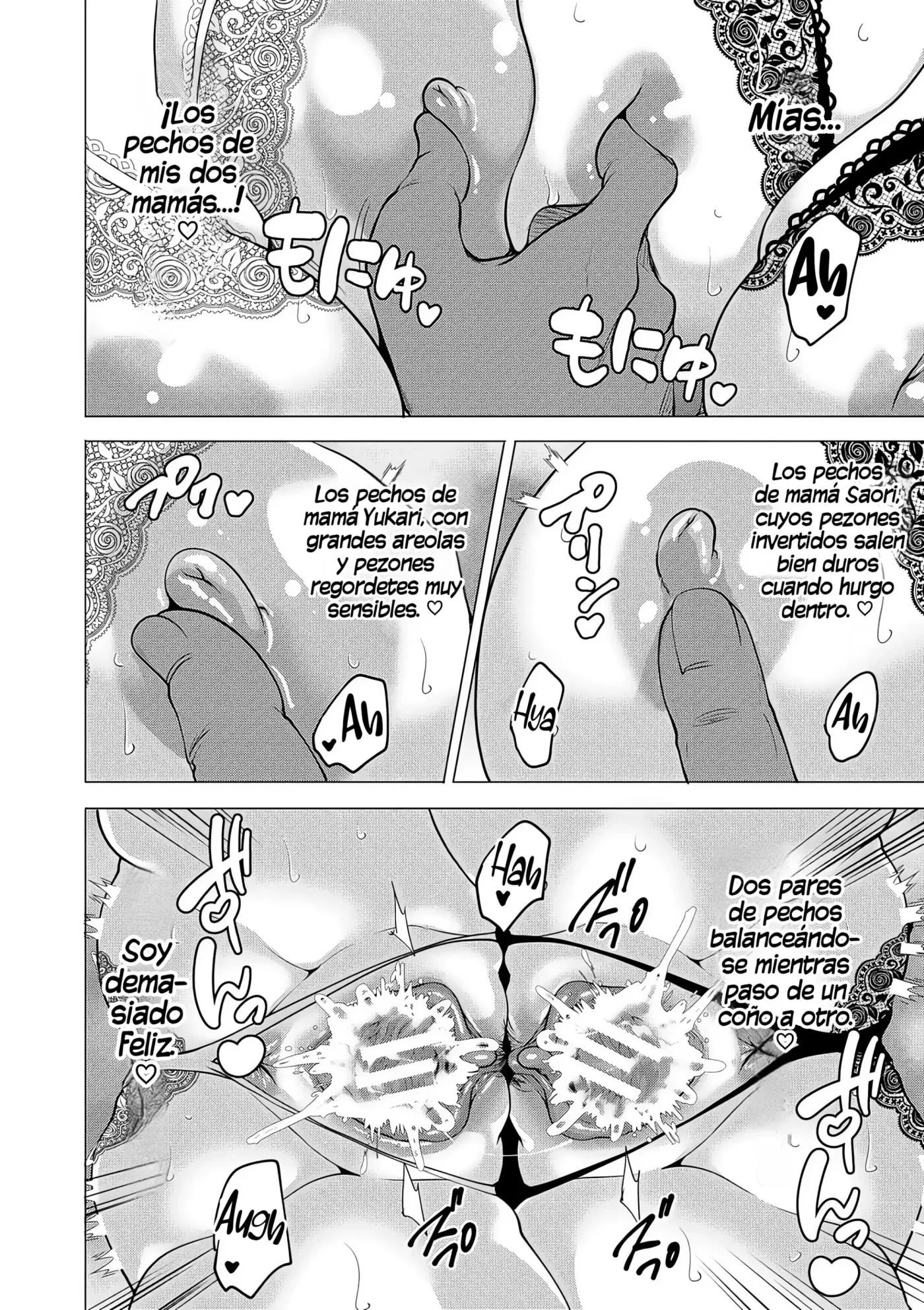 Ero Mama ~Erosugiru Hahaoya ga Futari dekita Hanashi~|Mamis♥Eróticas ~La Historia de Cómo Acabé Teniendo Dos Madres Súper Pervertidas~ capítulo 1 página 186