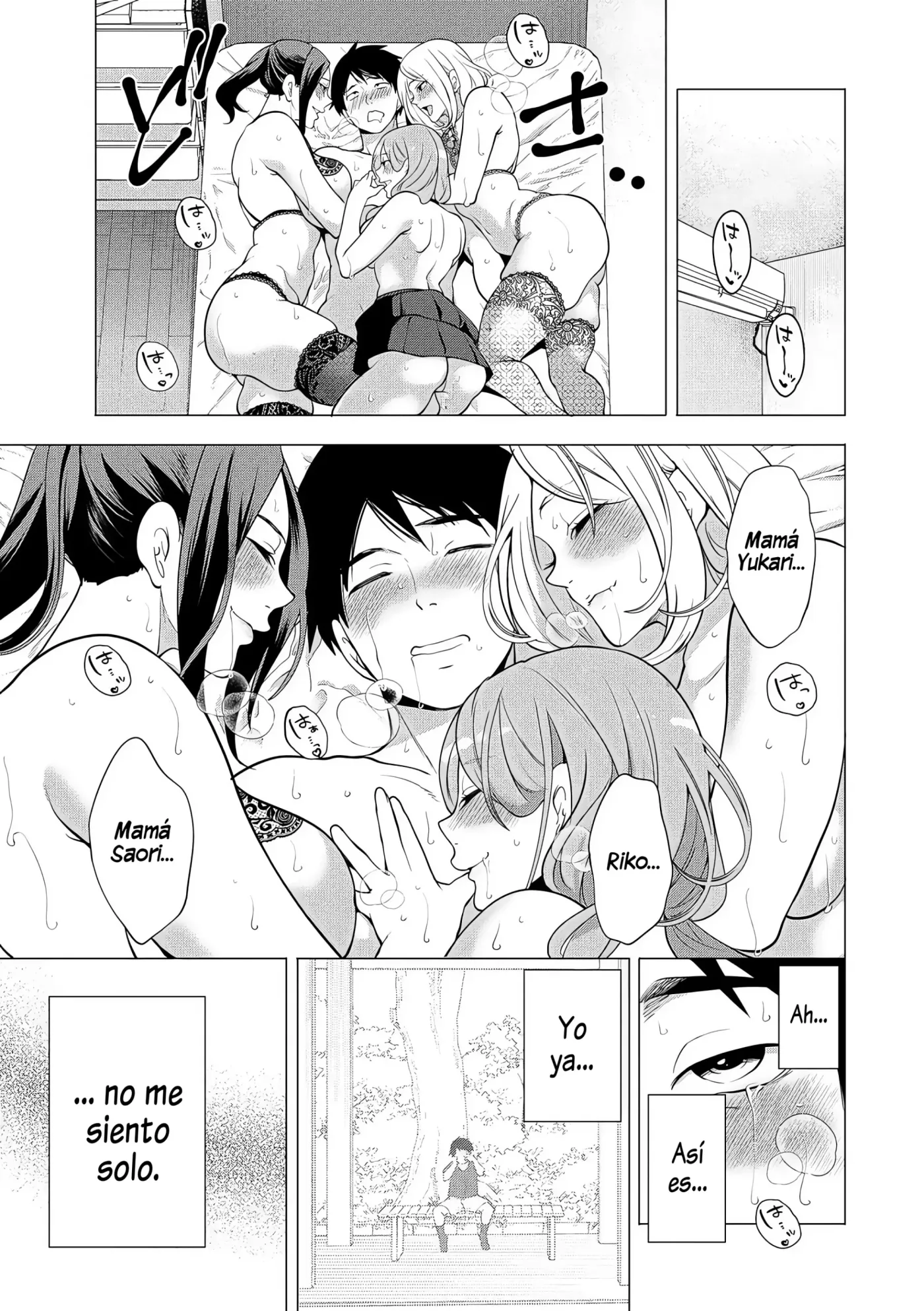 Ero Mama ~Erosugiru Hahaoya ga Futari dekita Hanashi~|Mamis♥Eróticas ~La Historia de Cómo Acabé Teniendo Dos Madres Súper Pervertidas~ capítulo 1 página 195