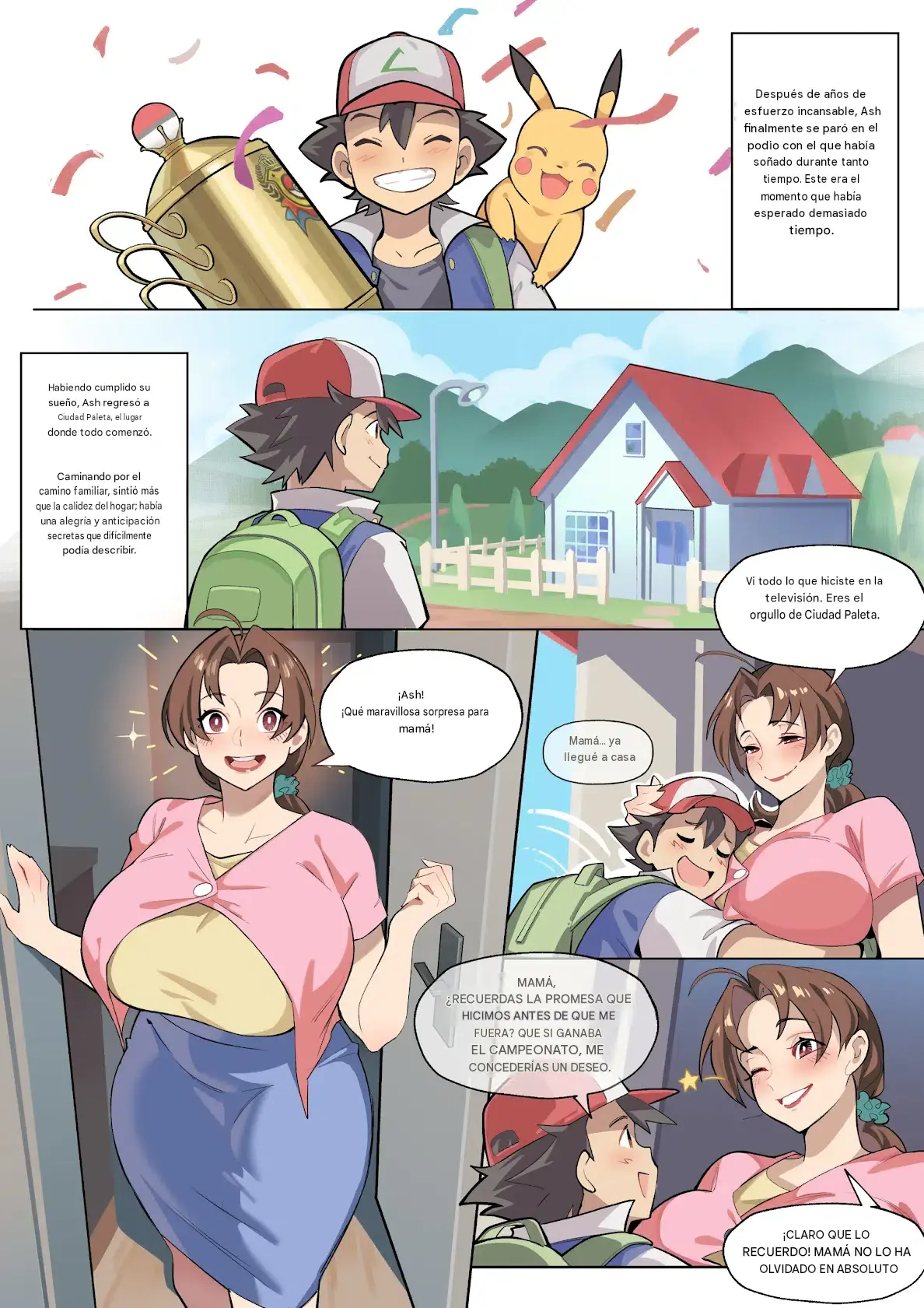 Ash&Delia Español capítulo 1 página 1