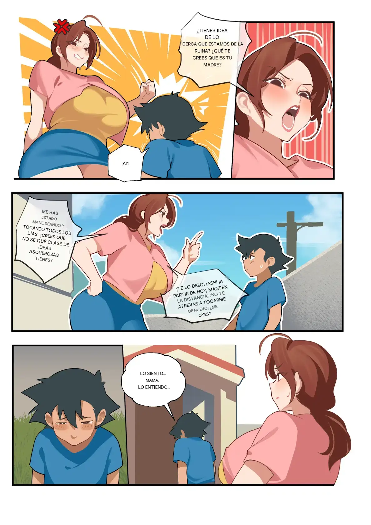 Ash&Delia Español capítulo 1 página 27