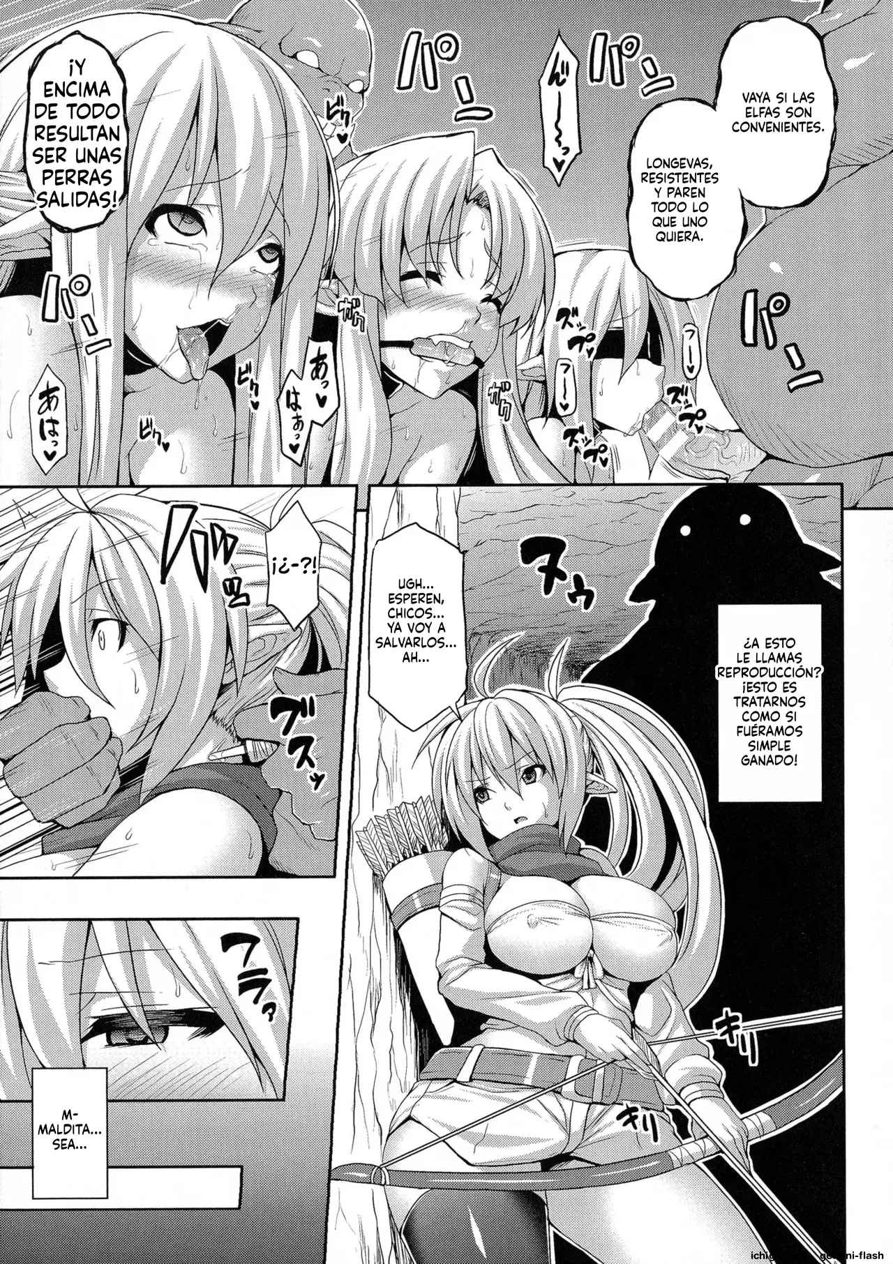 Angel Fall Tengoku e to Ochiru Otome-tachi (Spanish) MTL capítulo 1 página 41