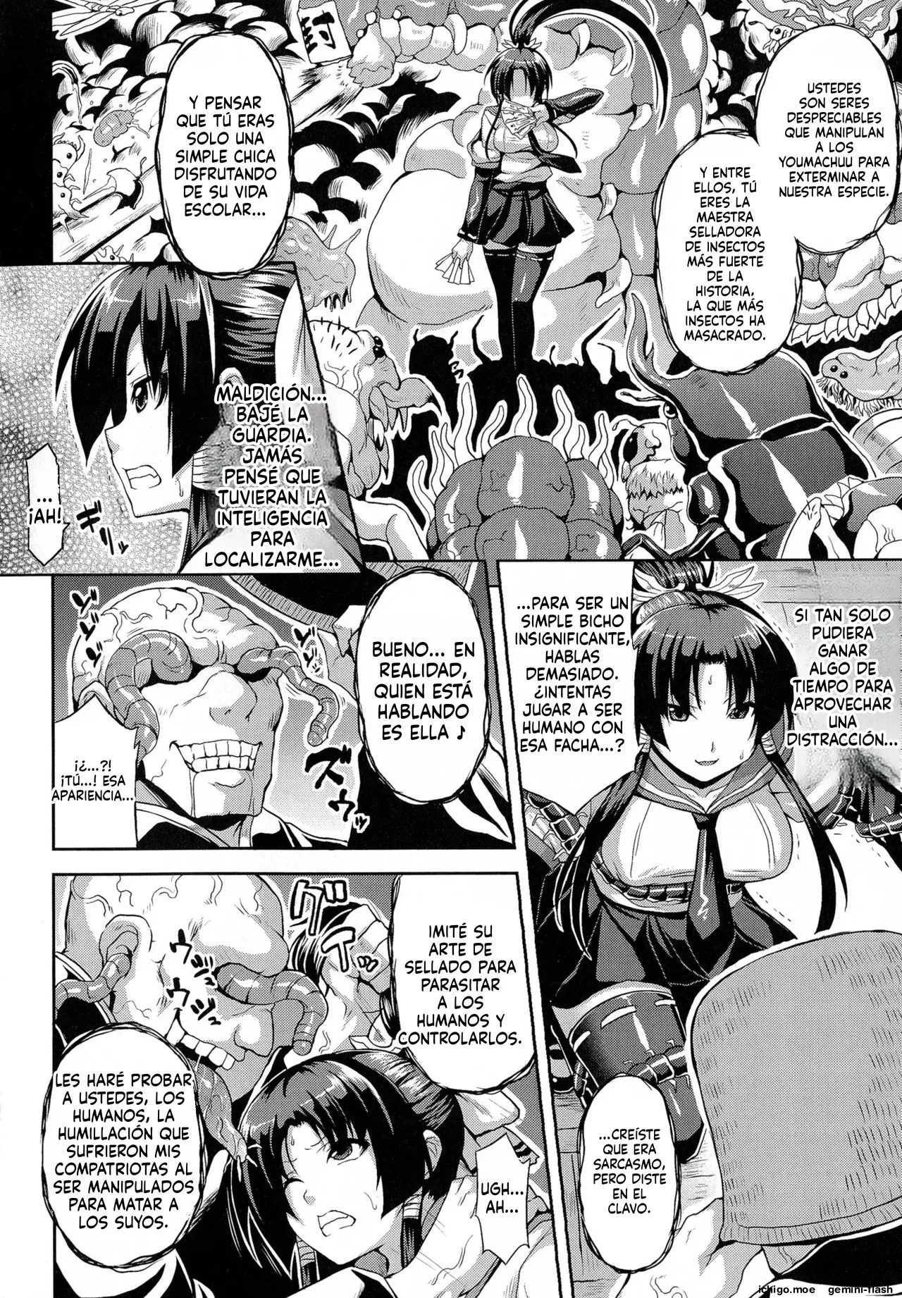 Angel Fall Tengoku e to Ochiru Otome-tachi (Spanish) MTL capítulo 1 página 56