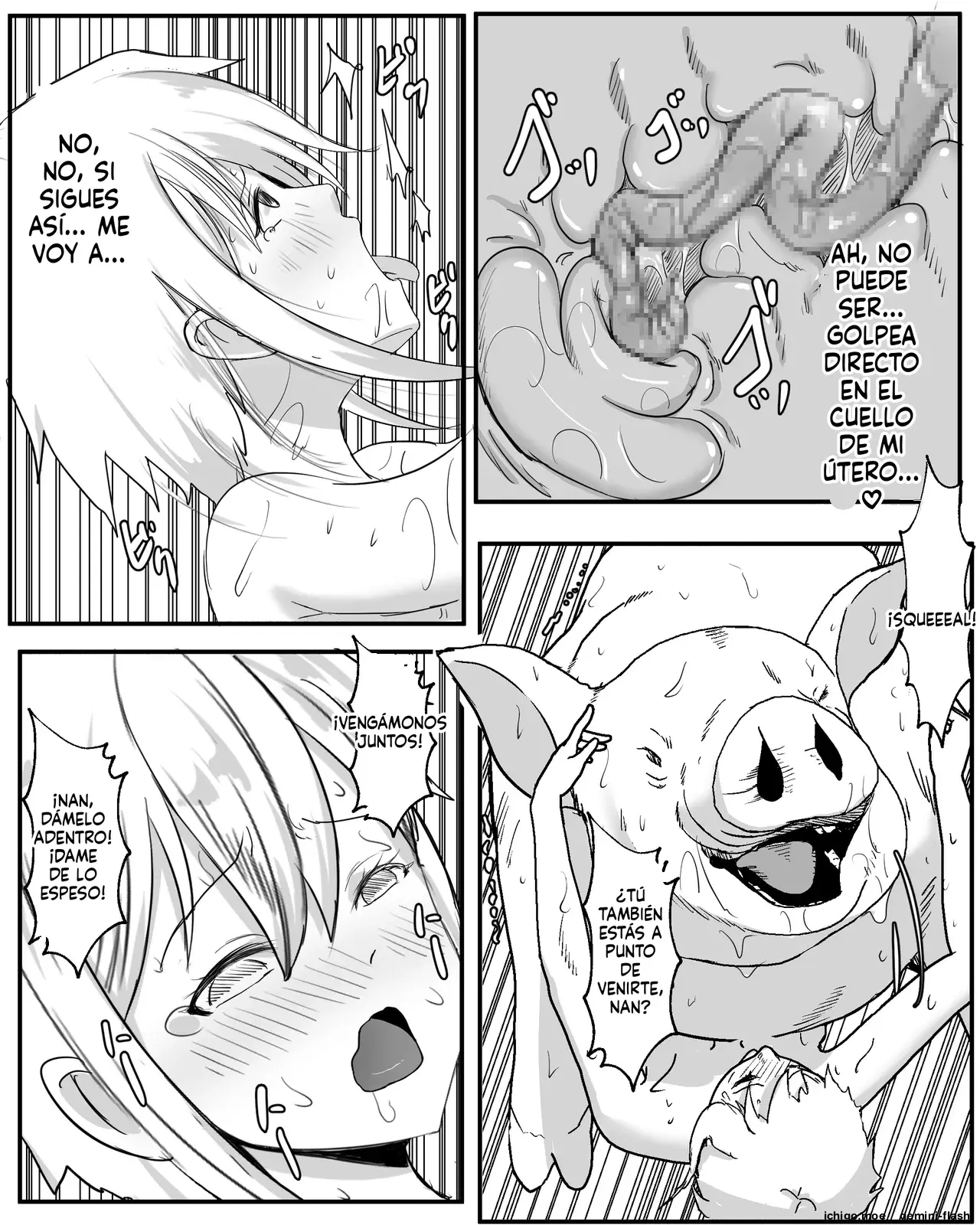 Dorei Shoujo to Buta no Nan 1 (Spanish) MTL capítulo 1 página 14