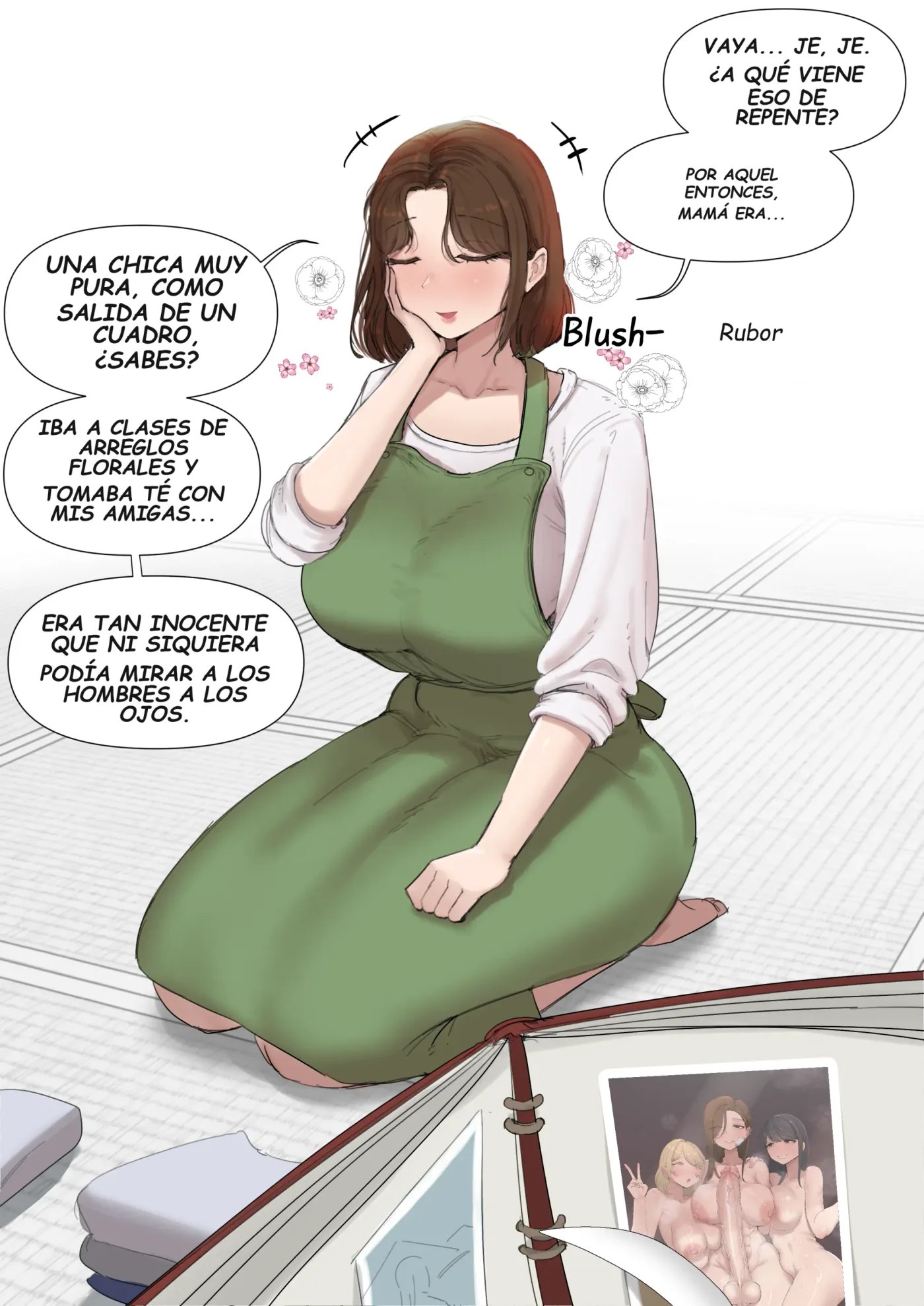 El secreto de mamá futanari capítulo 1 página 2