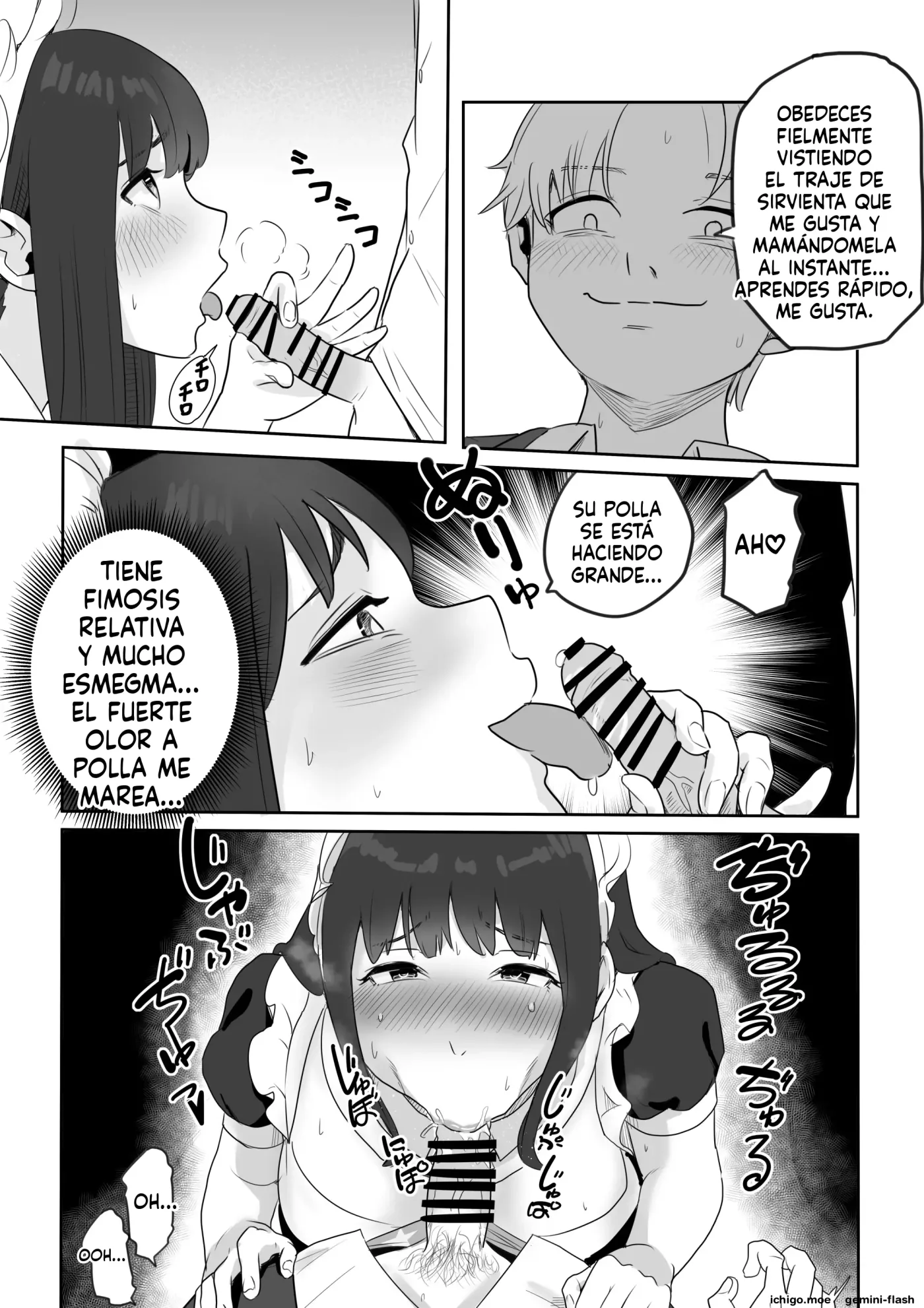 DOINAKA NTR 1 Tokai no Ojou-sama ga Inaka no Yasei Macho ni Tane Tsuke Koubi Sareru Hanashi (Spanish) MTL capítulo 1 página 5