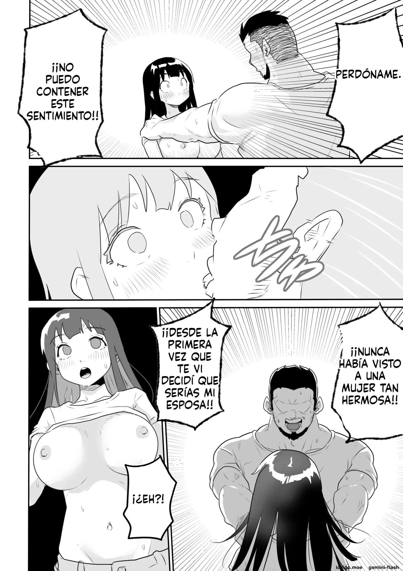 DOINAKA NTR 1 Tokai no Ojou-sama ga Inaka no Yasei Macho ni Tane Tsuke Koubi Sareru Hanashi (Spanish) MTL capítulo 1 página 31